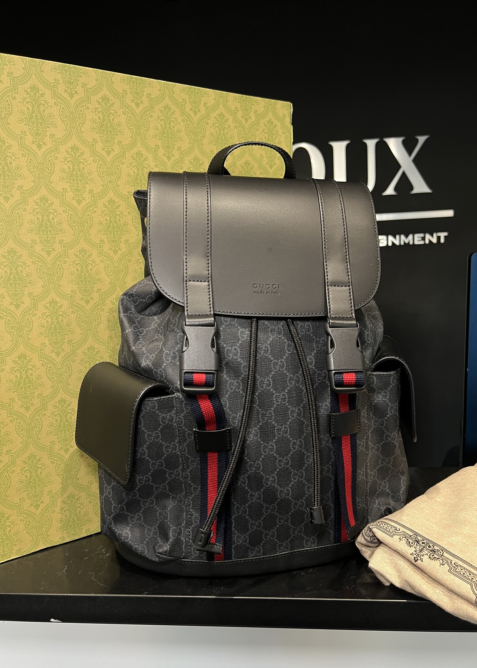 Gucci Gucci GG Supreme Soft Backpack