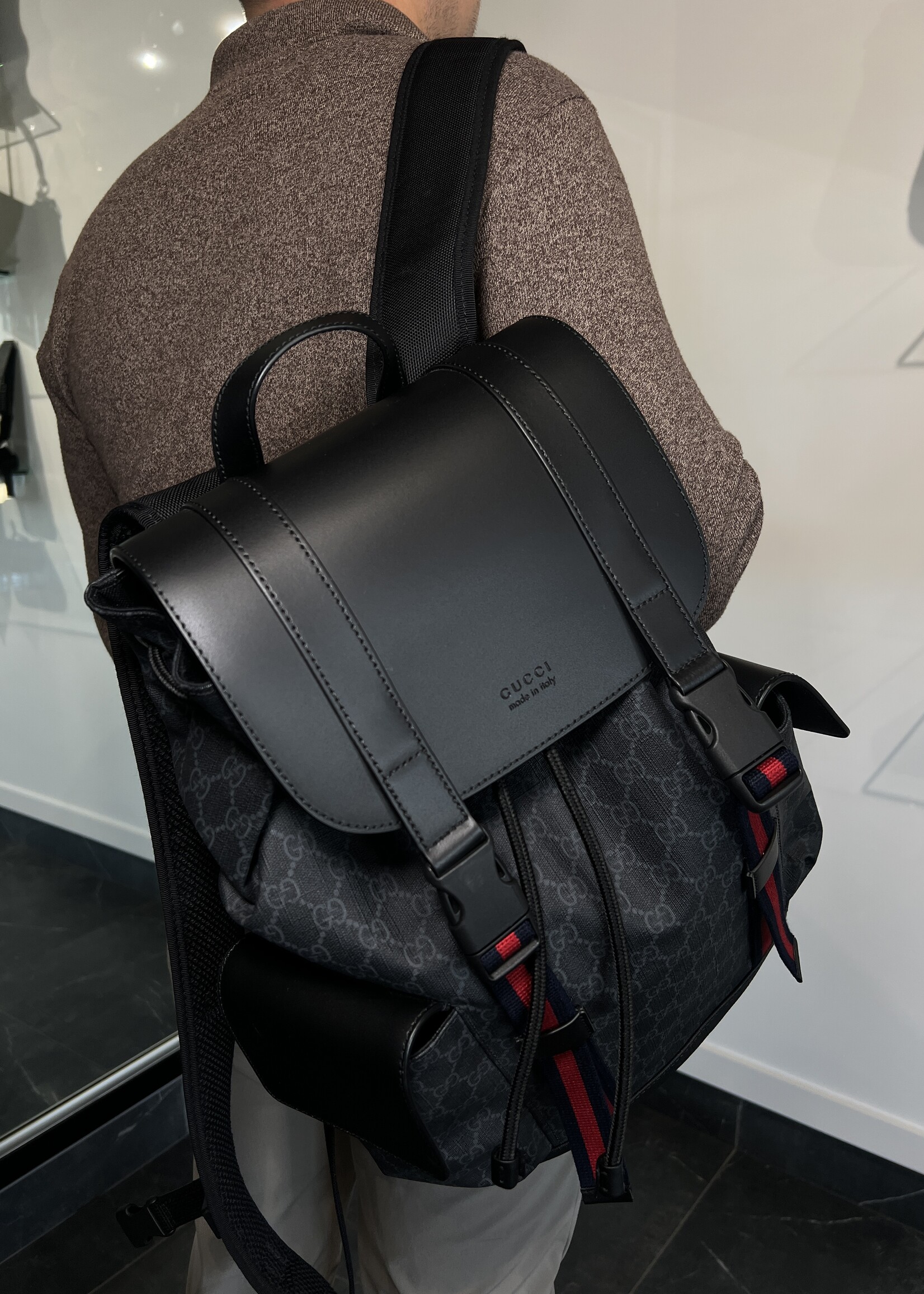Gucci Gucci GG Supreme Soft Backpack