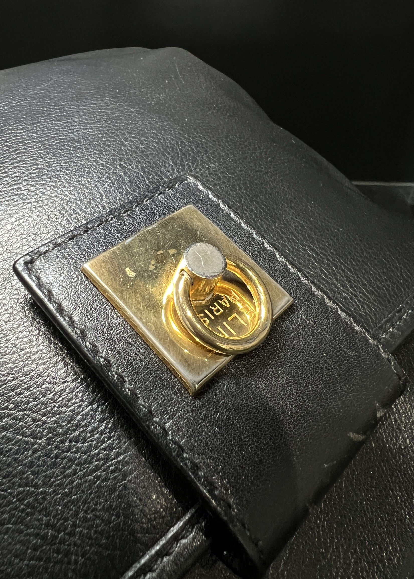 Celine Celine Black Leather Bag