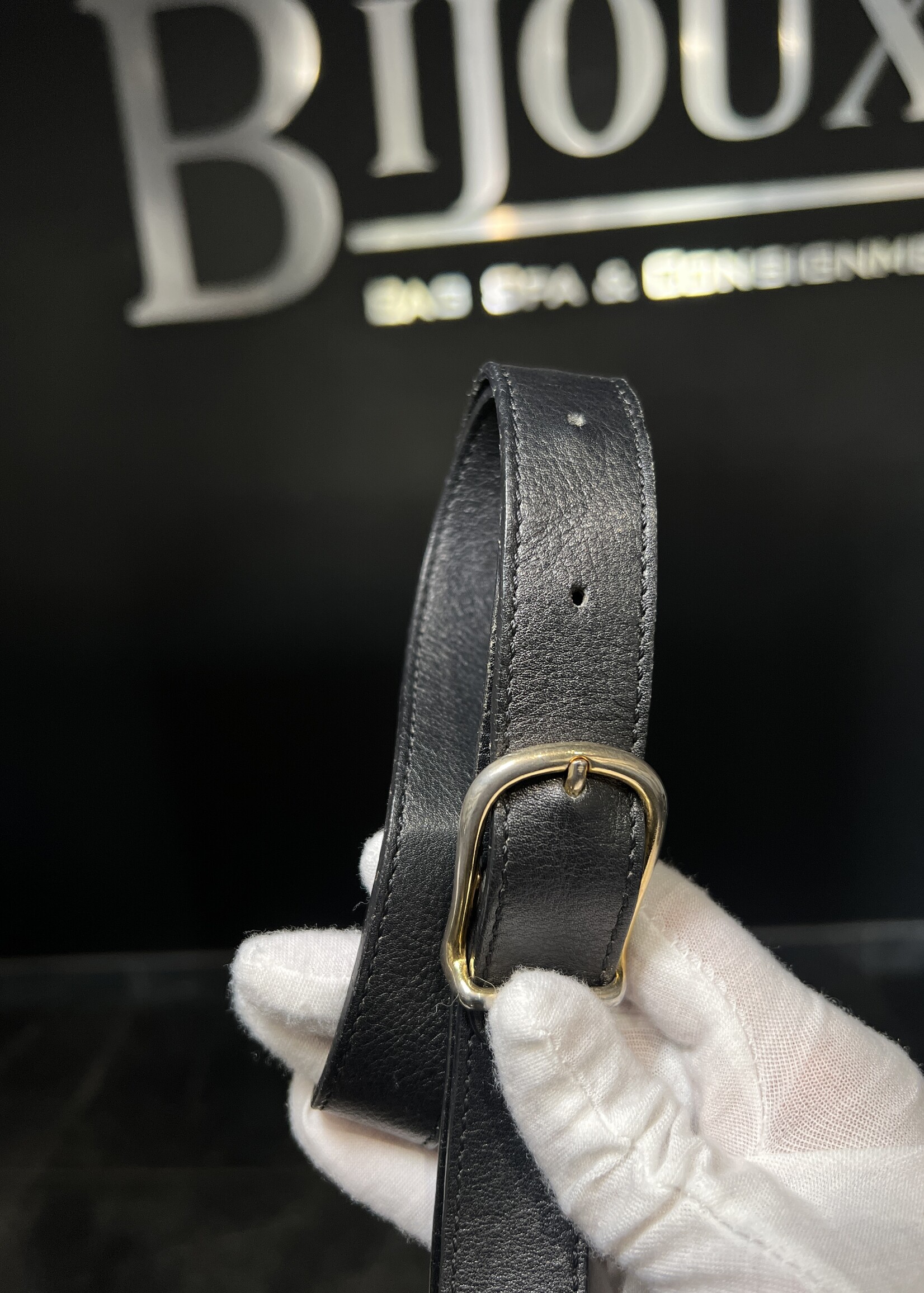 Celine Celine Black Leather Bag