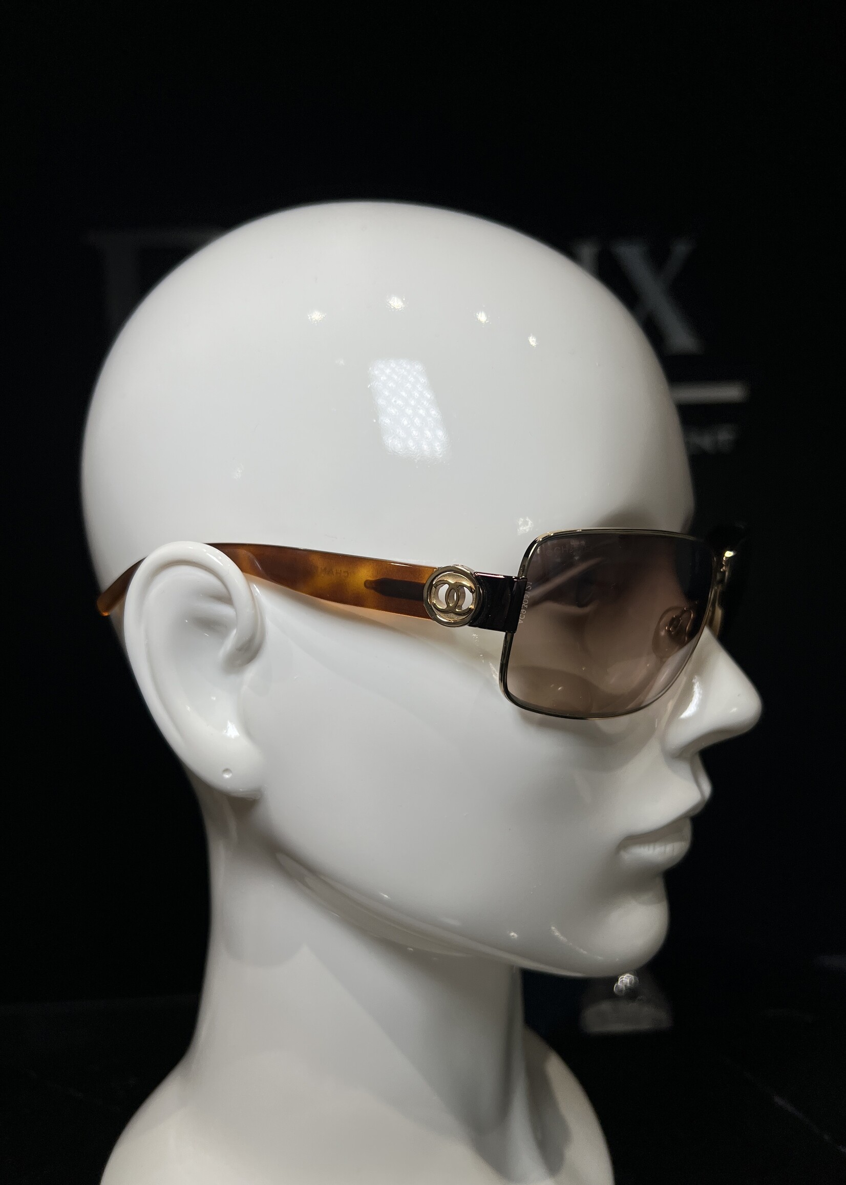 Chanel Chanel Brown Gradient Sunglasses