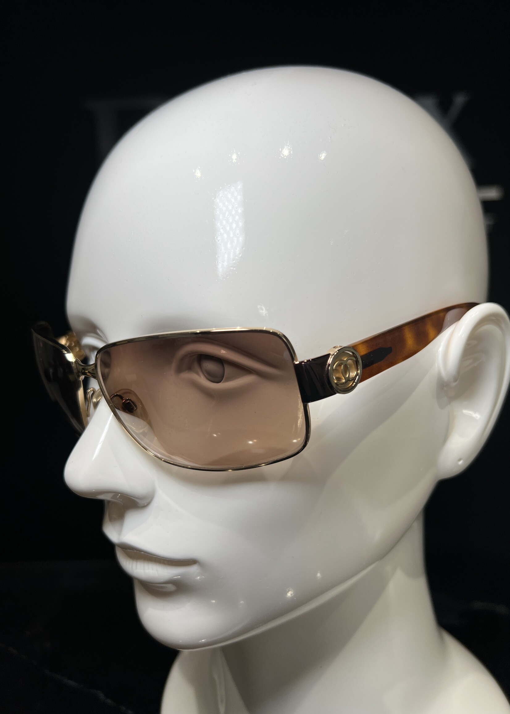 Chanel Chanel Brown Gradient Sunglasses