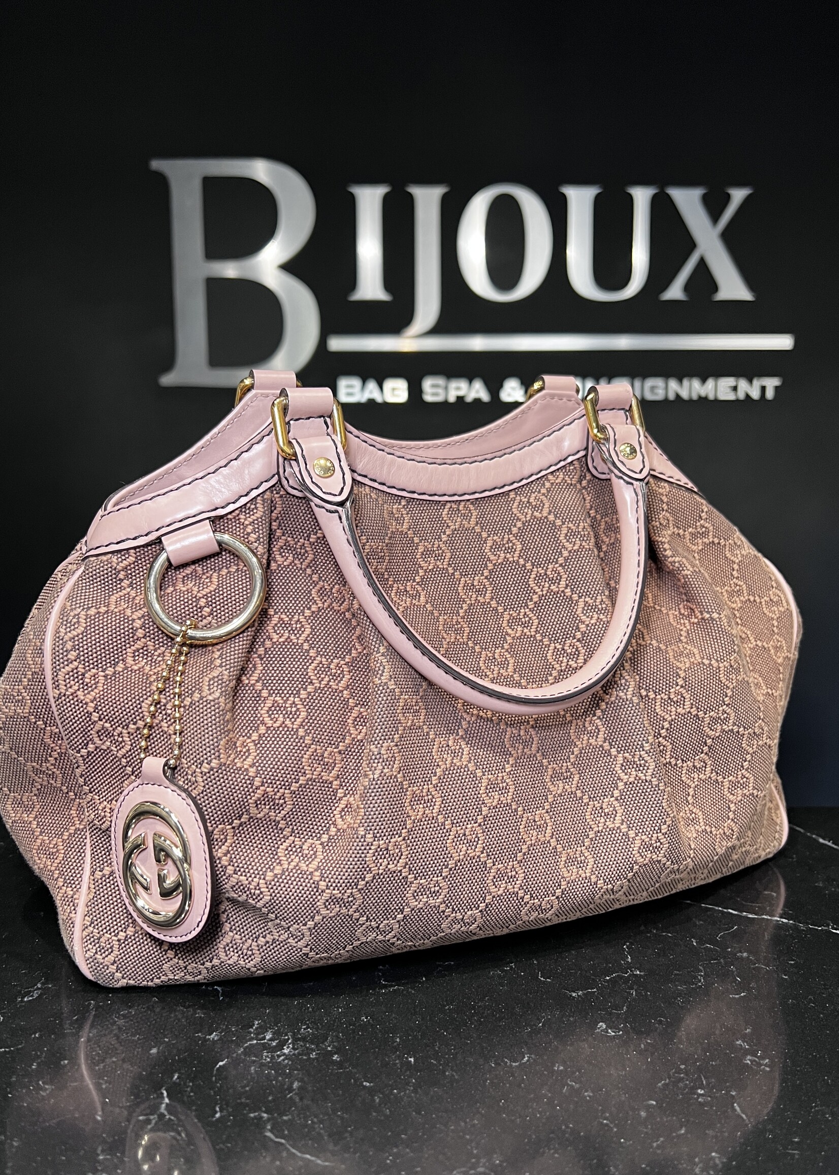 Gucci SOLD - Gucci Sukey Canvas Shoulder