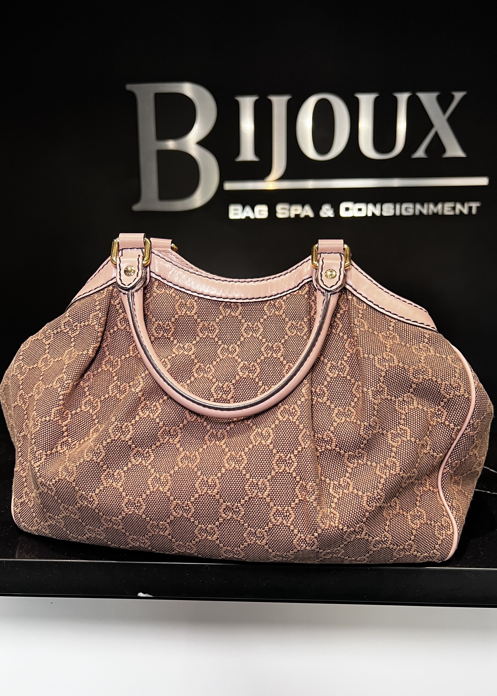 Gucci SOLD - Gucci Sukey Canvas Shoulder