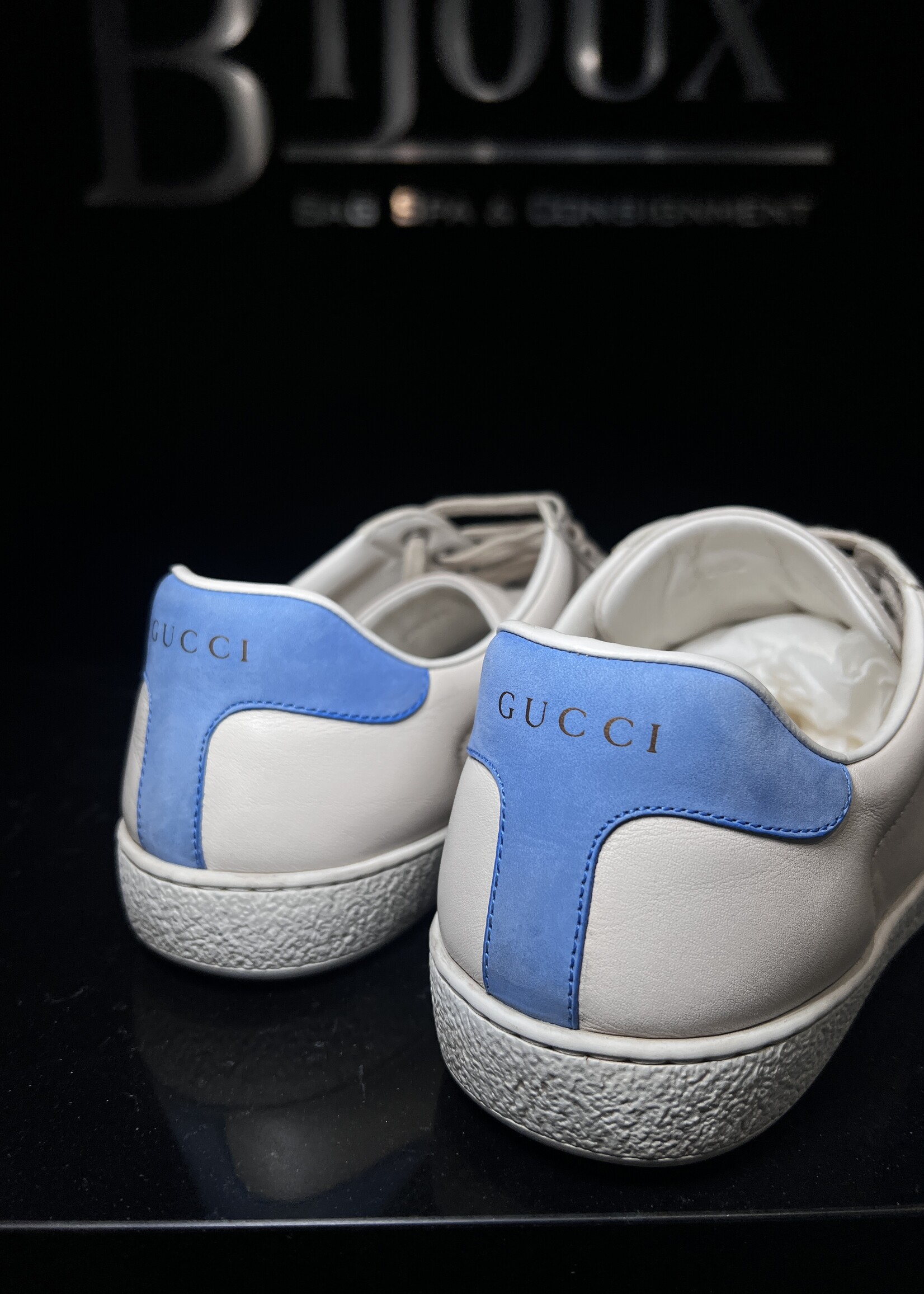 Gucci Gucci Ace Interlocking G Red Sneakers - 7