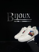 Gucci Gucci X DISNEY Calfskin Miro Soft Web Donald Duck Womens Ace Sneakers - 7