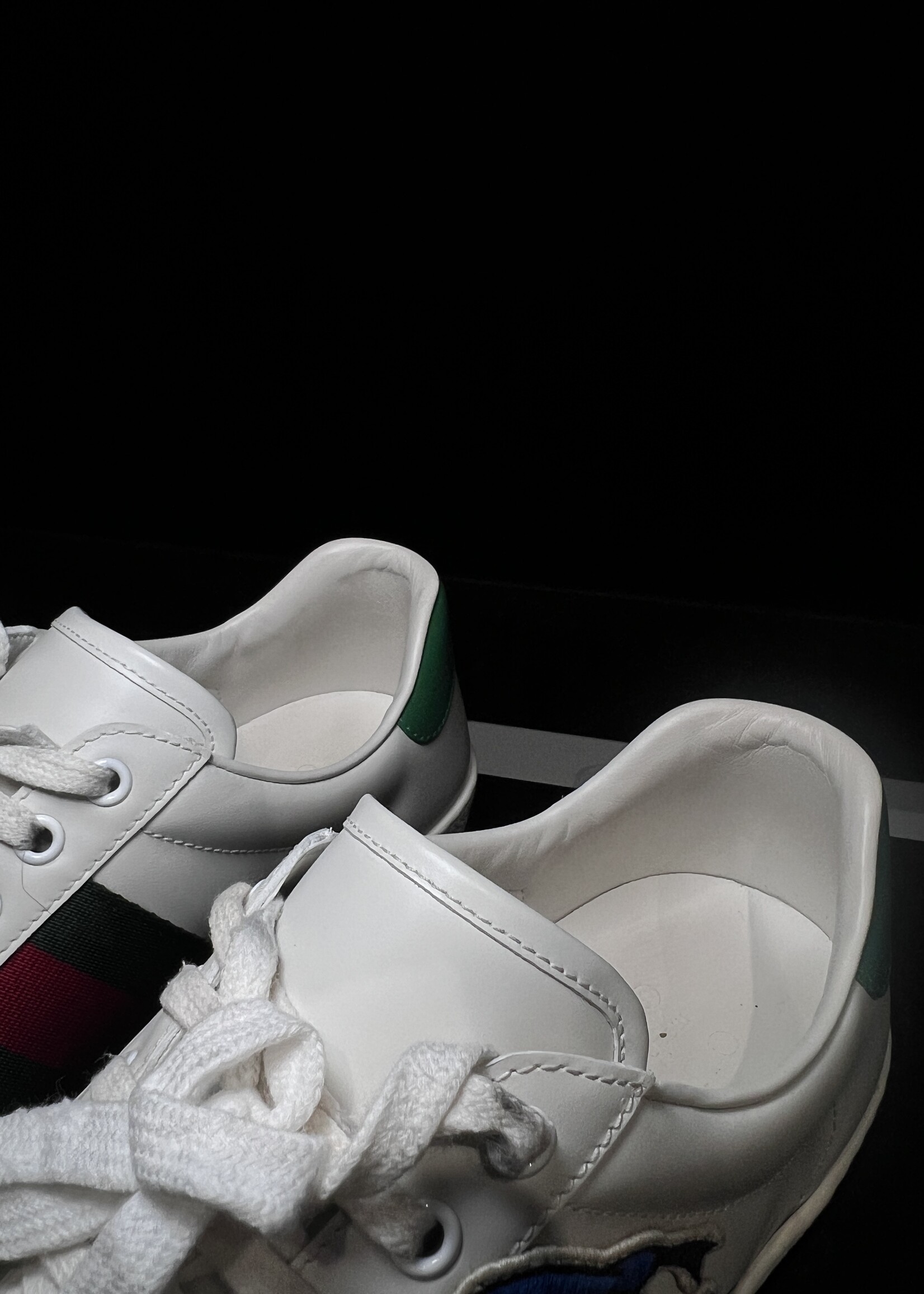 Gucci GucciX DISNEY Calfskin Miro Soft Web Donald Duck Womens Ace Sneakers - 7