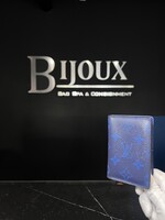 Louis Vuitton Louis Vuitton Blue Monogram Taigarama Pocket Organizer