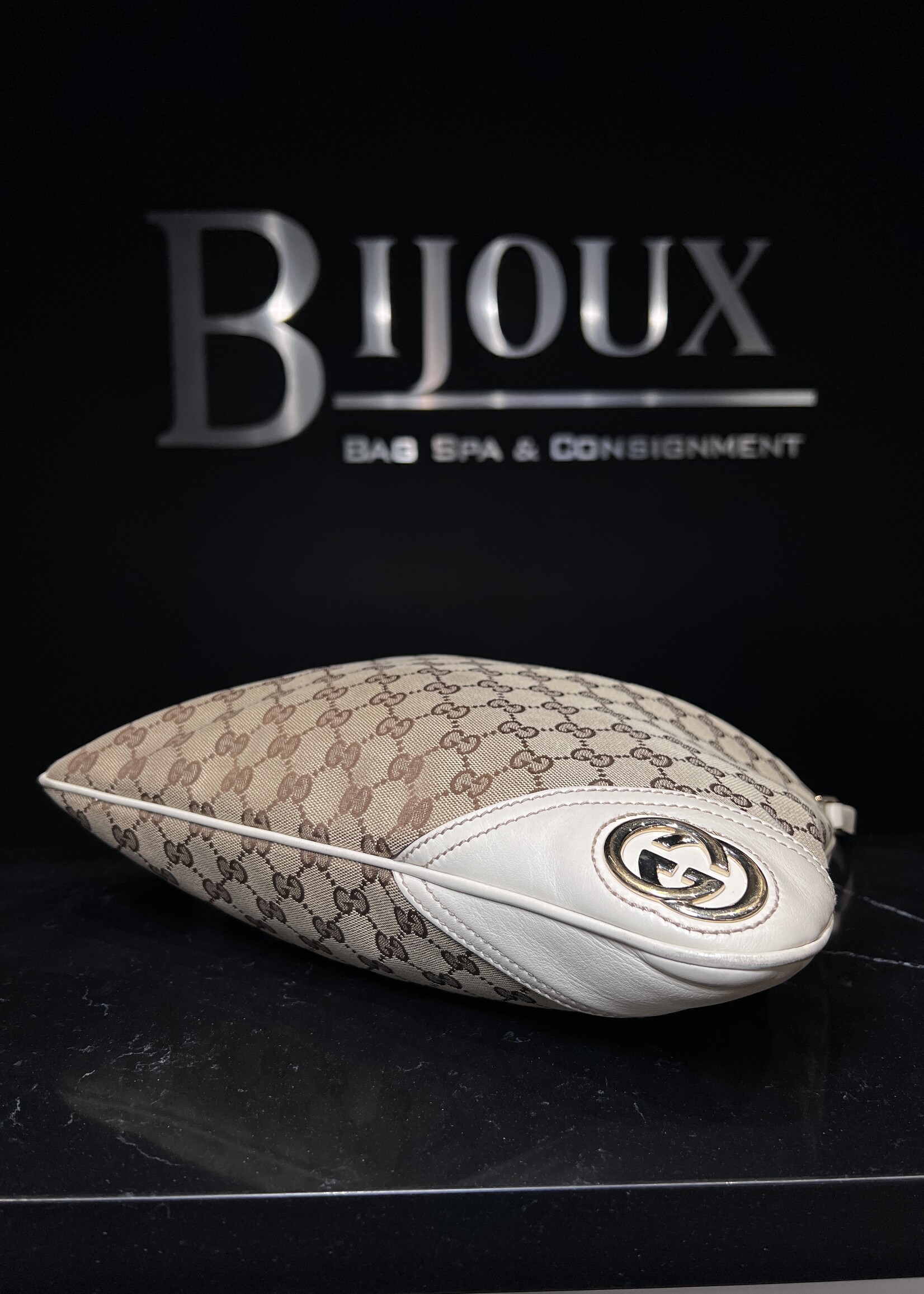 Gucci Gucci GG Canvas New Britt Hobo Shoulder
