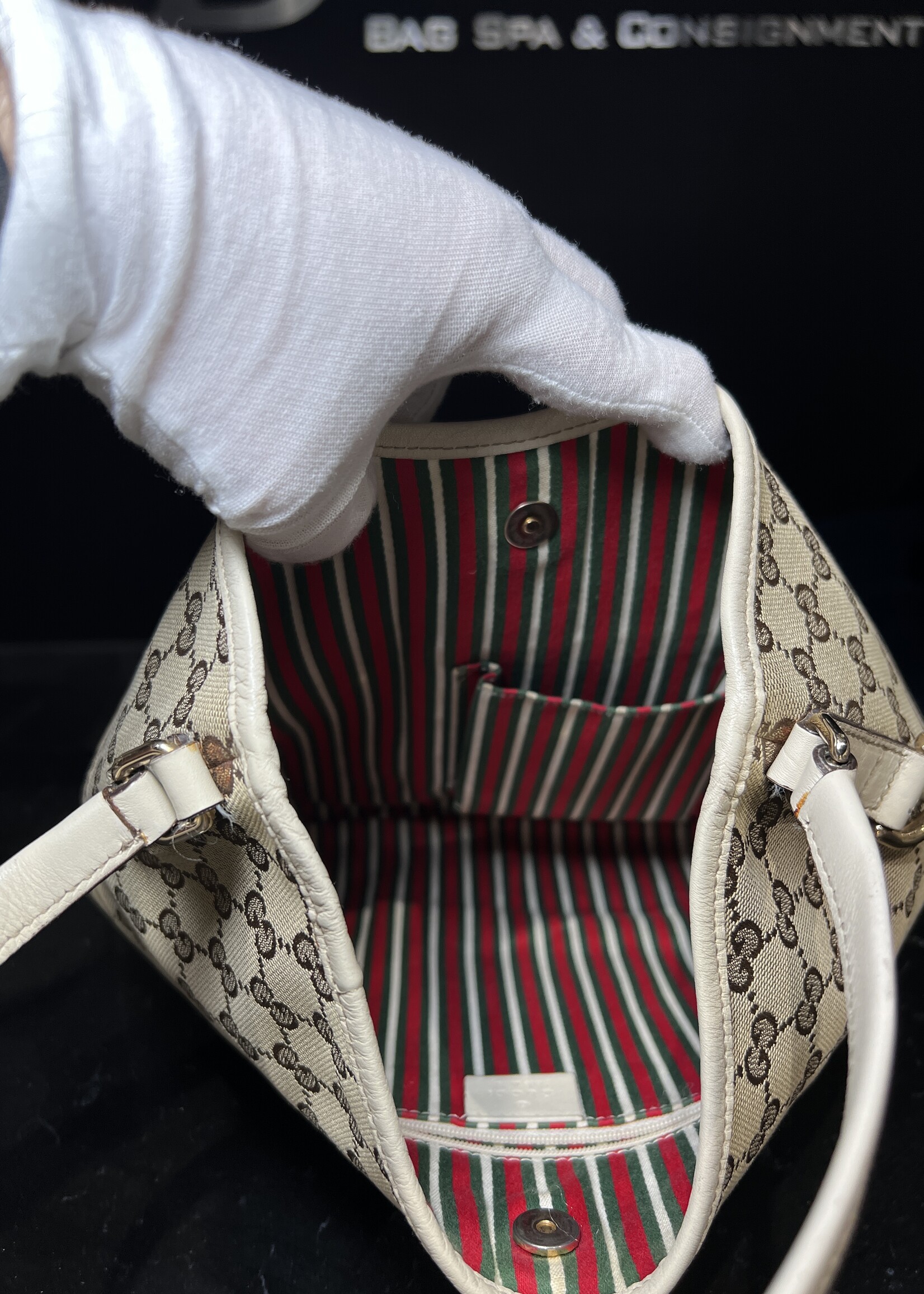 Gucci Gucci GG Canvas New Britt Hobo Shoulder