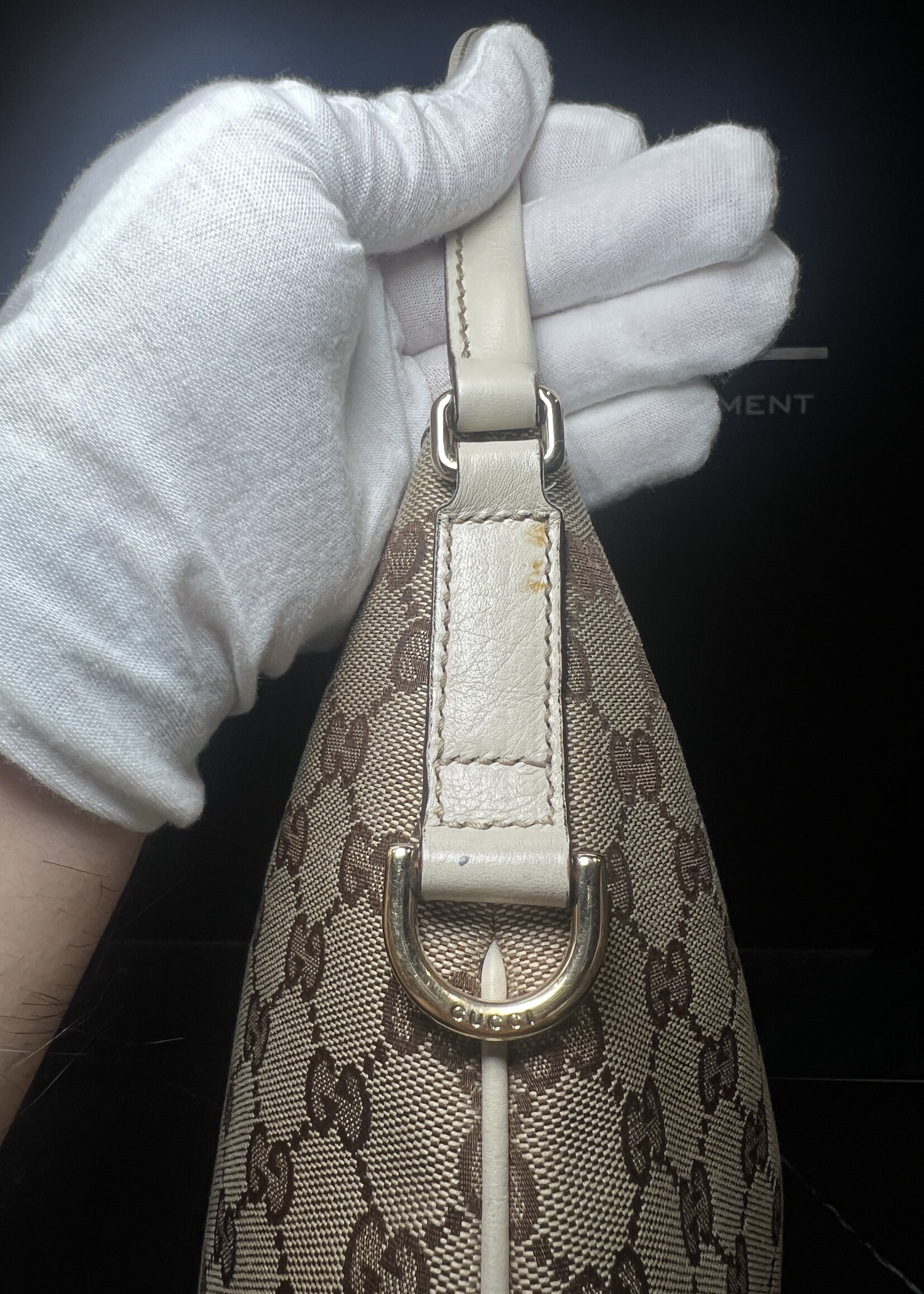 Gucci Gucci GG Canvas New Britt Hobo Shoulder