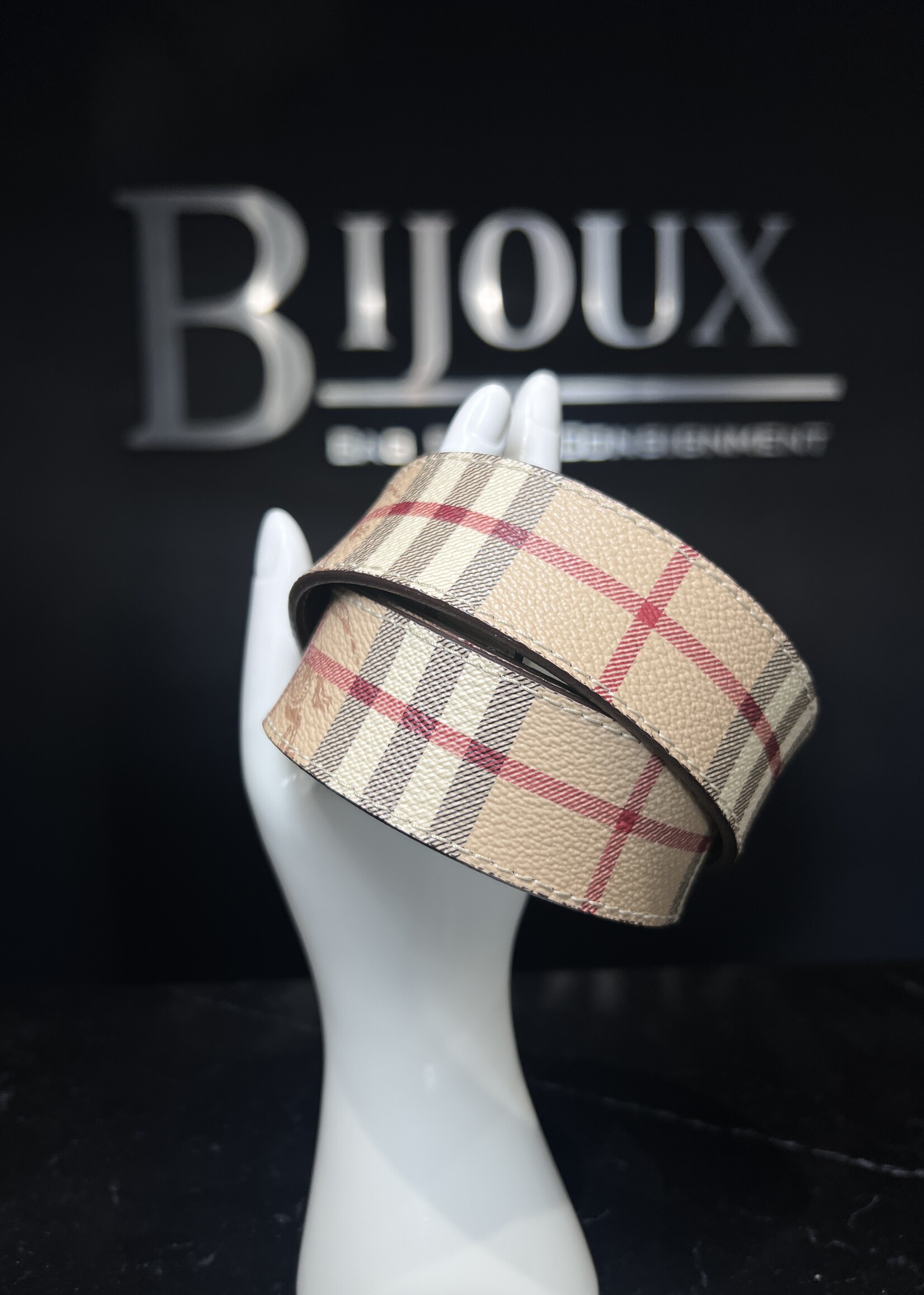 Burberry Burberry Haymarket Belt 105