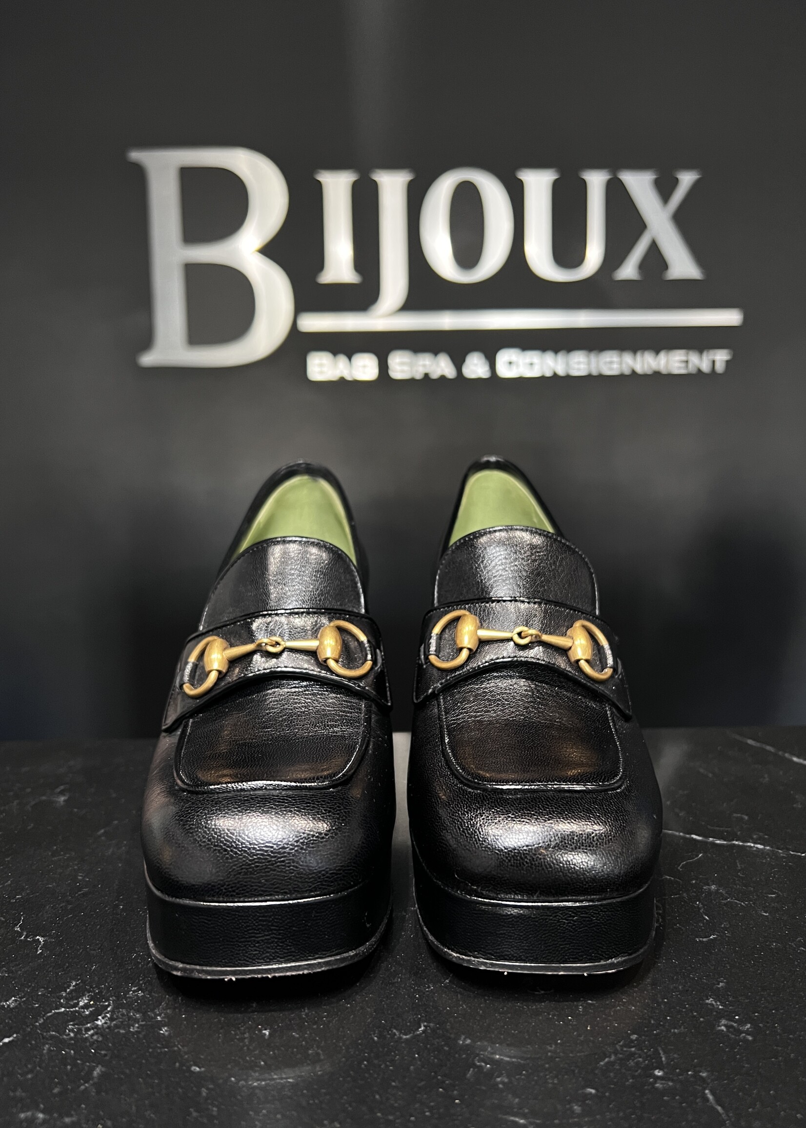 Gucci Gucci Horsebit Houdan Loafers - 39.5