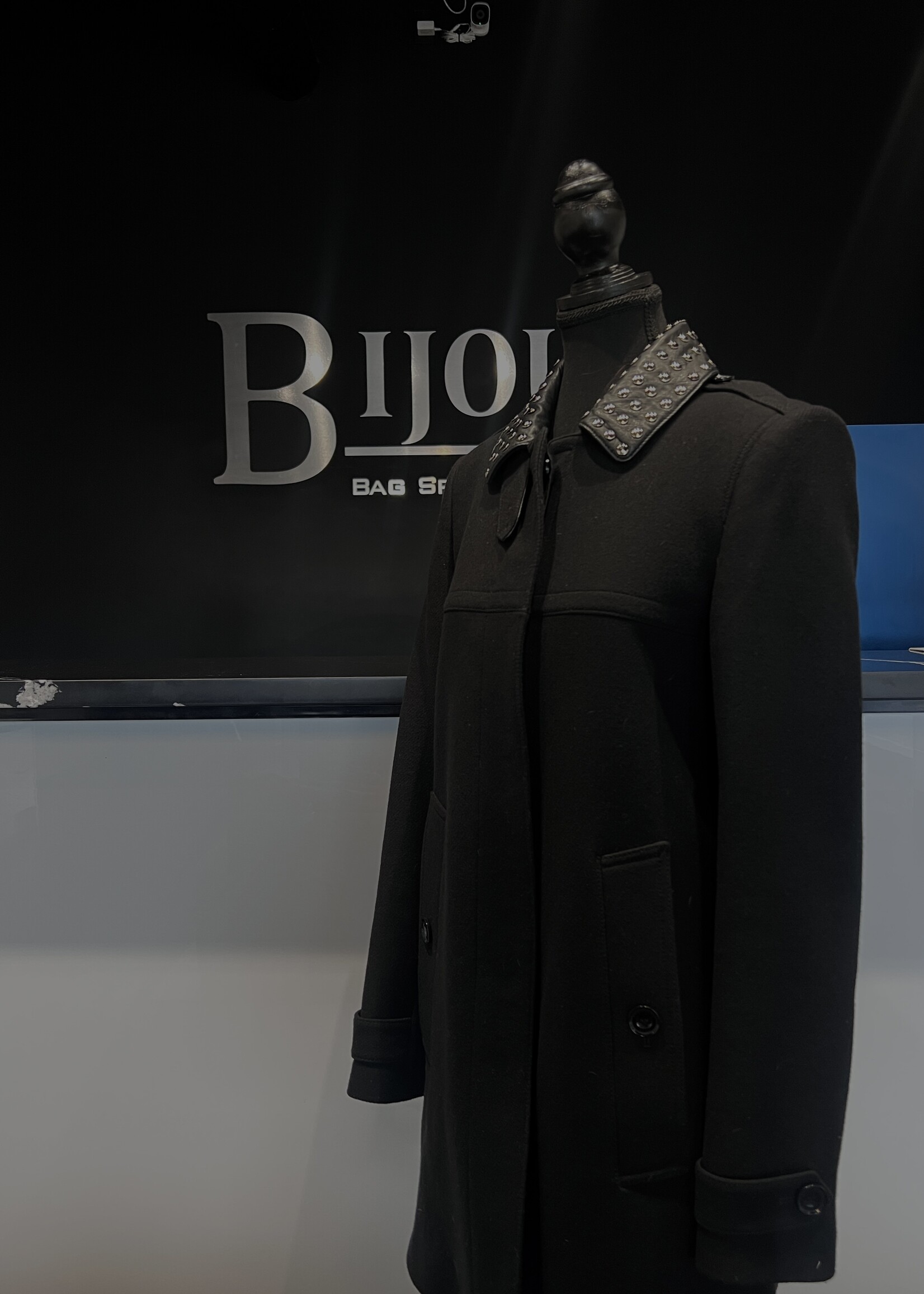 Burberry Burberry Brit Studded Wool Collar Jacket - US 8
