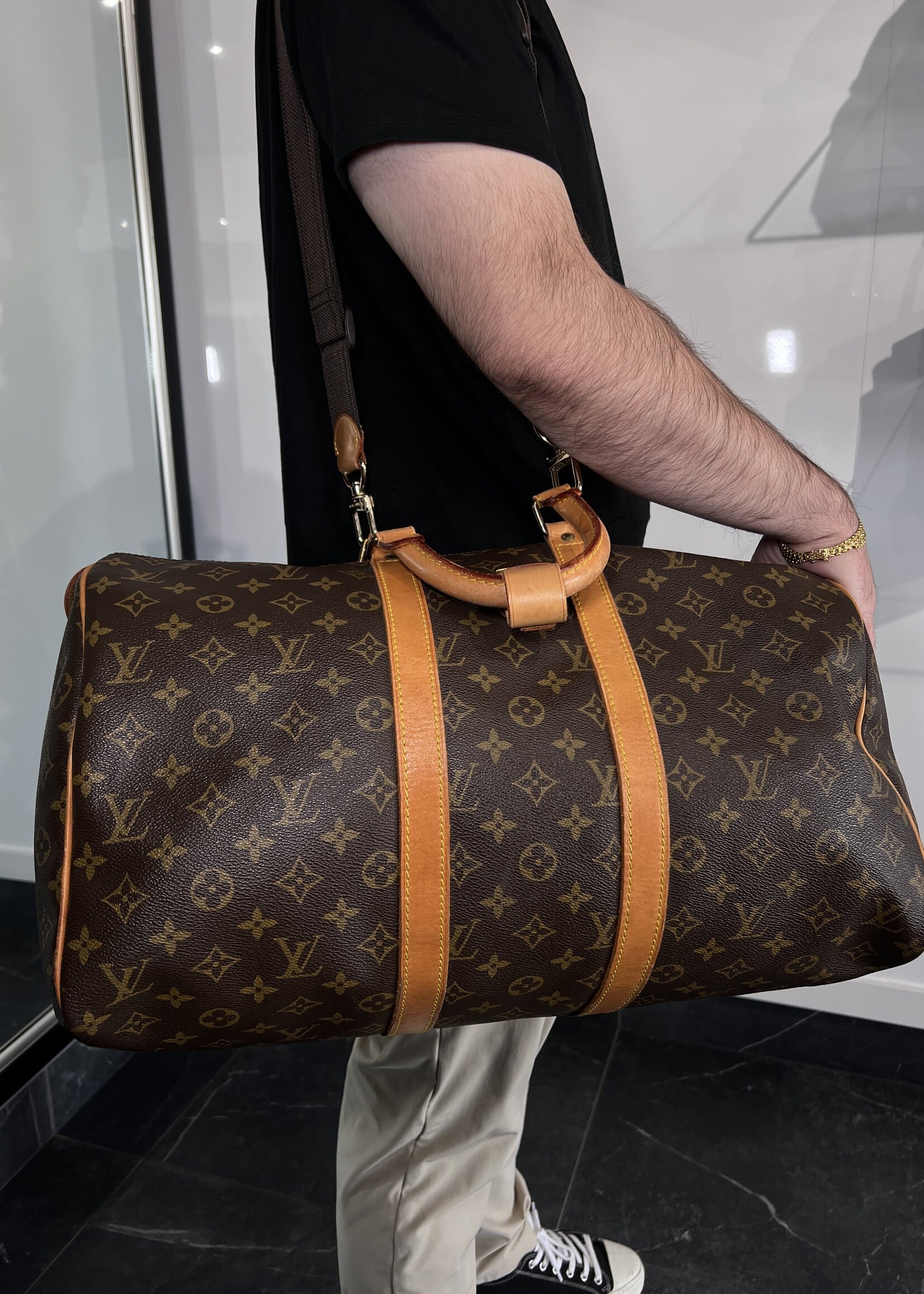 Louis Vuitton Louis Vuitton Vintage Monogram Keepall 45