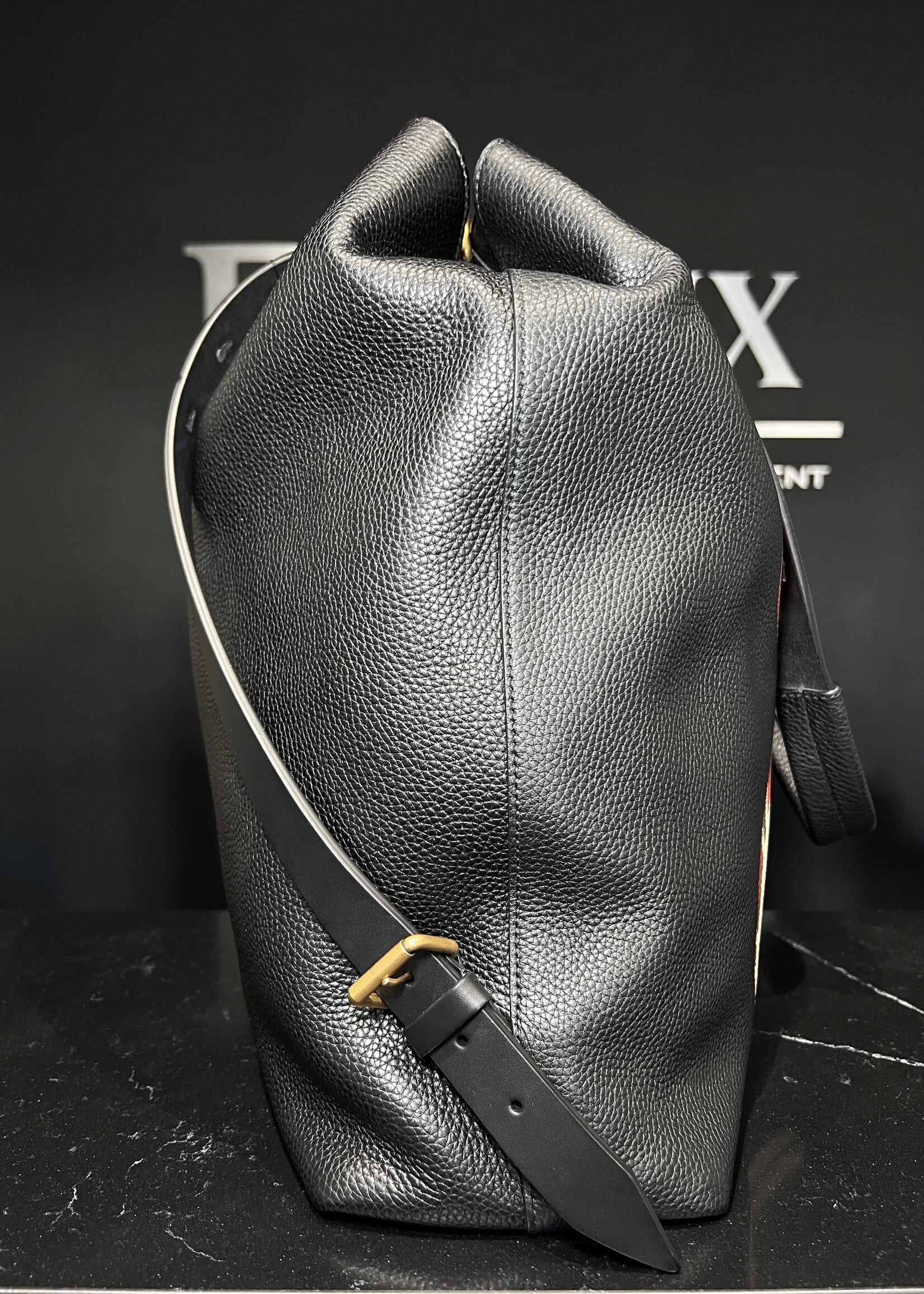 Gucci Gucci Kingsnake Print Leather Backpack