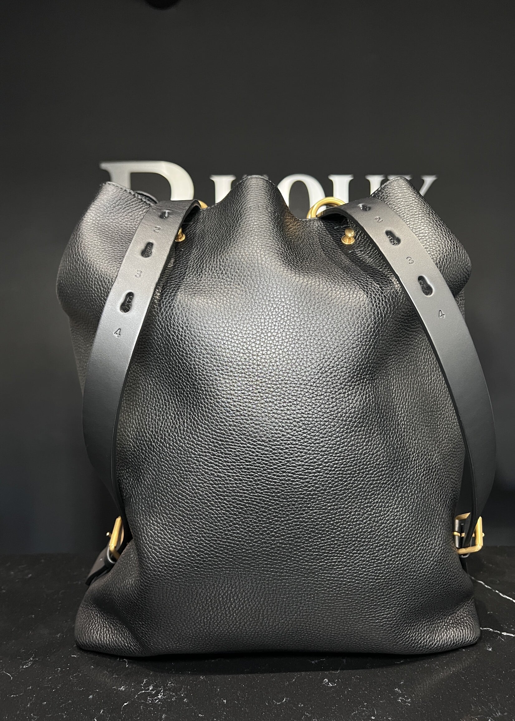 Gucci Gucci Kingsnake Print Leather Backpack
