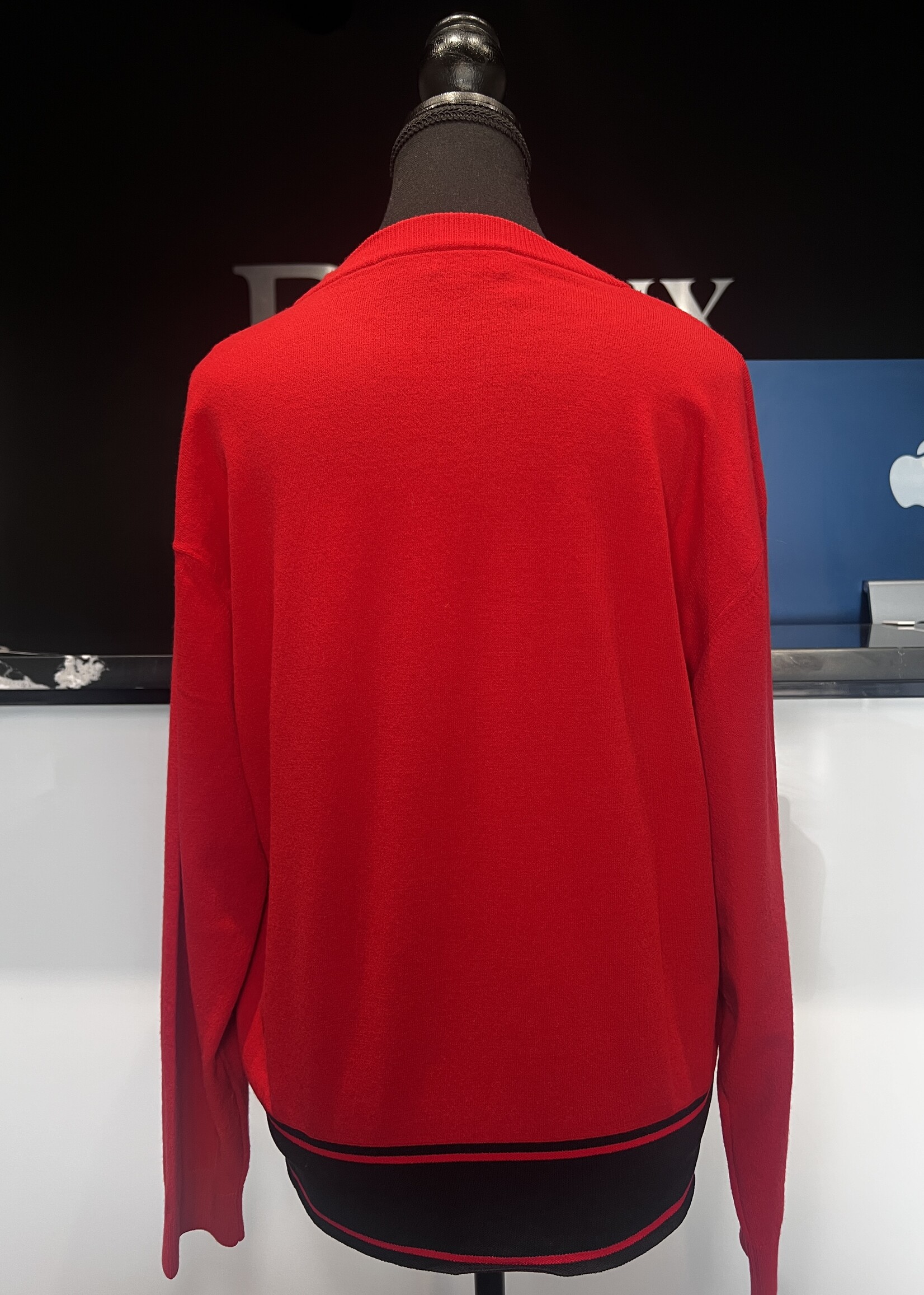 Moschino Red Love Crewneck - L