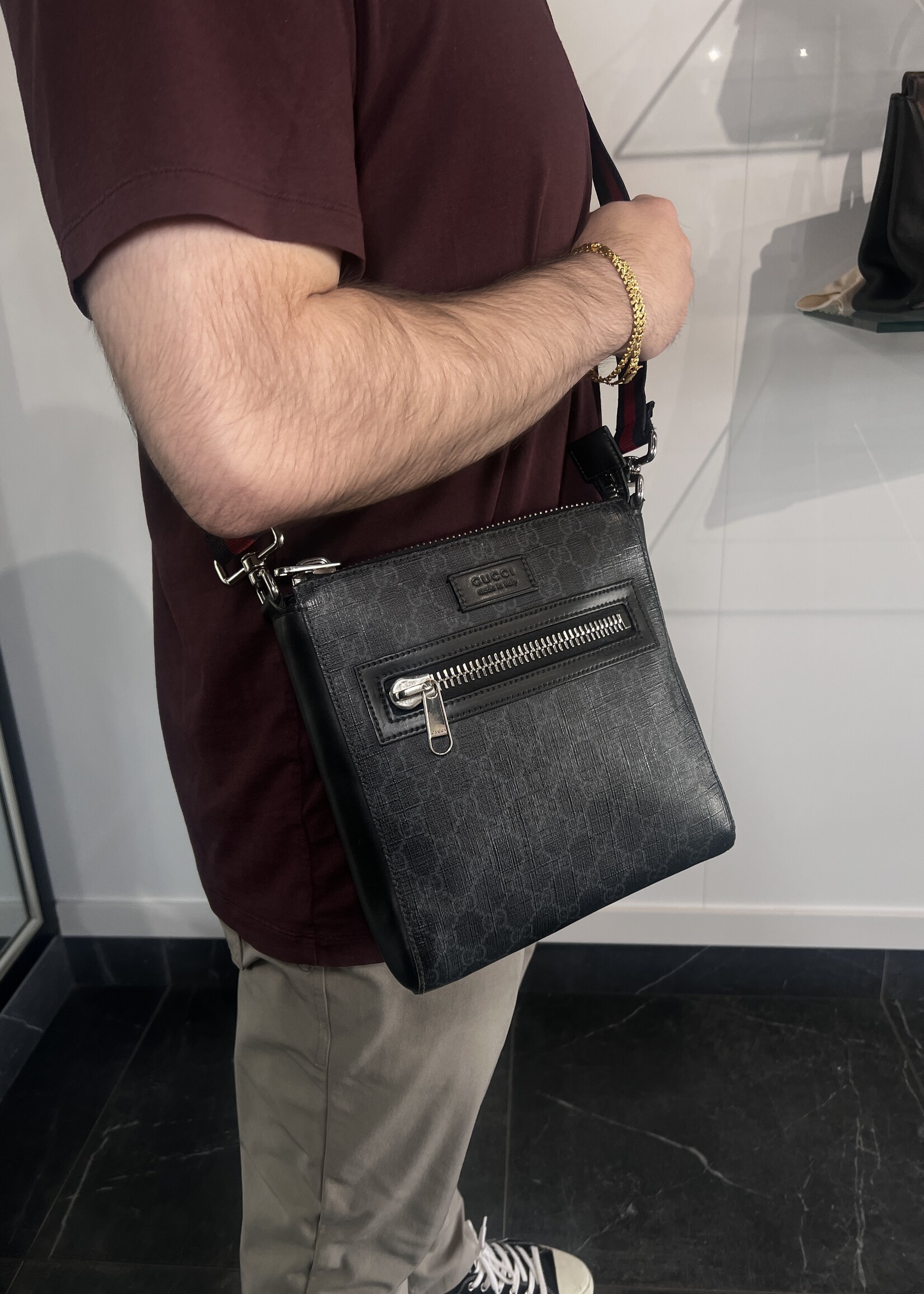 Gucci Gucci GG Supreme Small Messenger