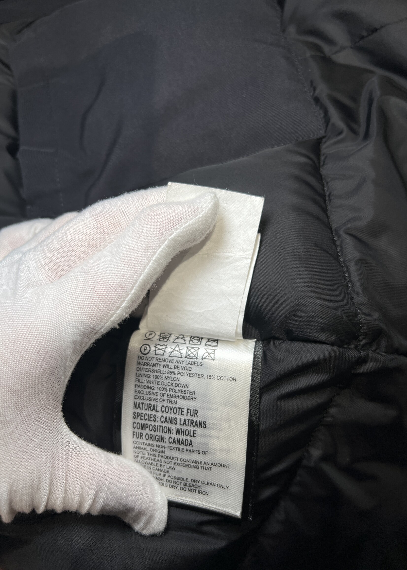Canada Goose Navy Trillium Parka - XL