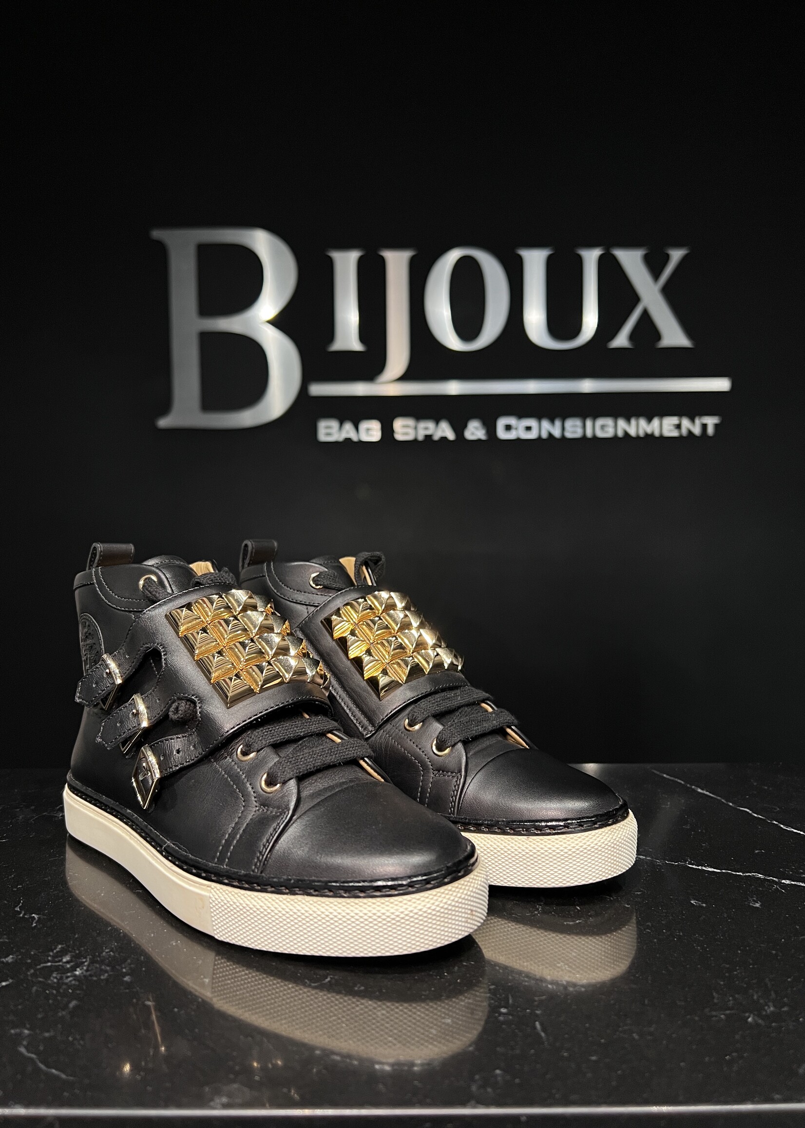 Hermes Hermes Lennox High Top Sneakers  -35.5