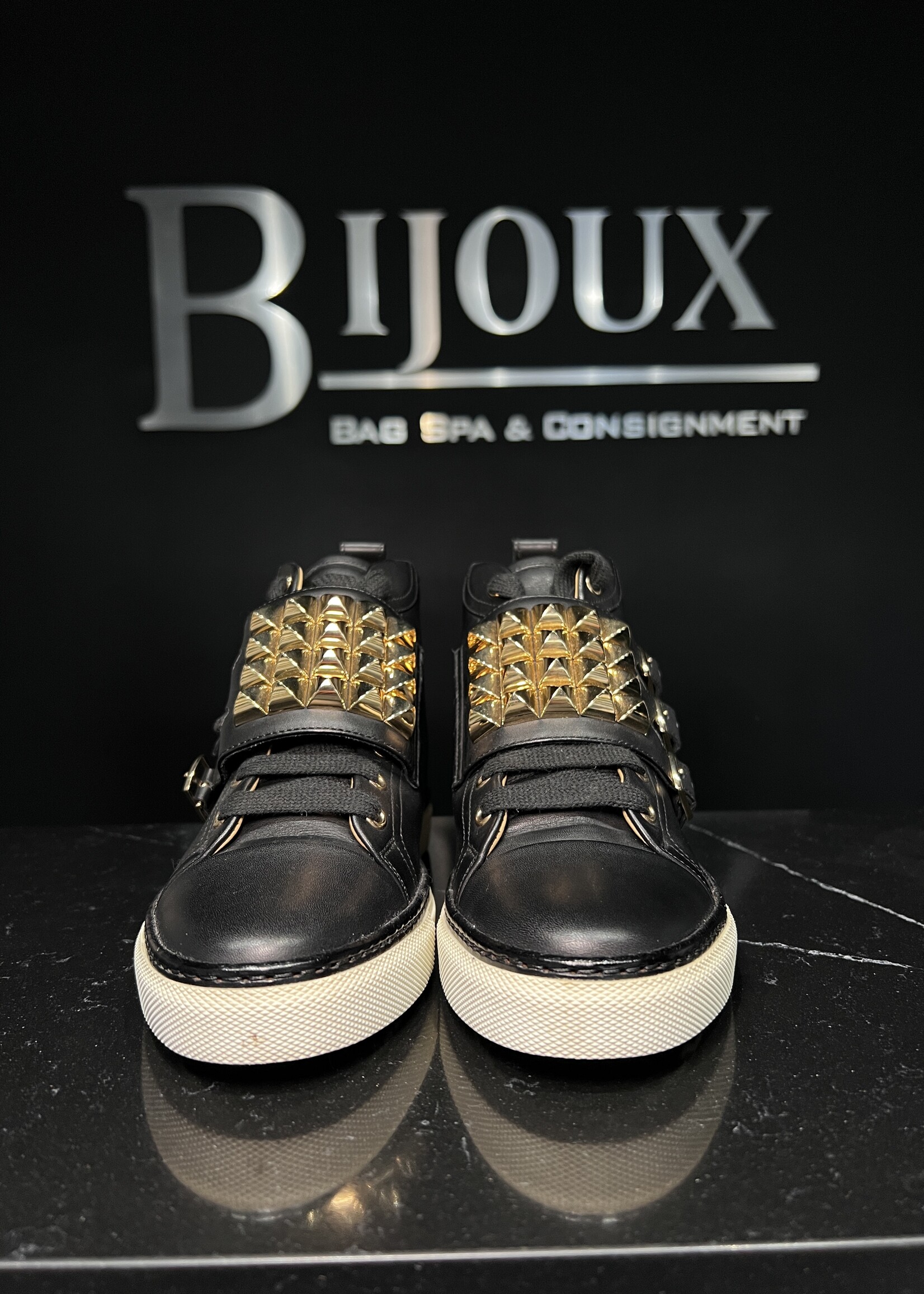 Hermes Hermes Lennox High Top Sneakers  -35.5