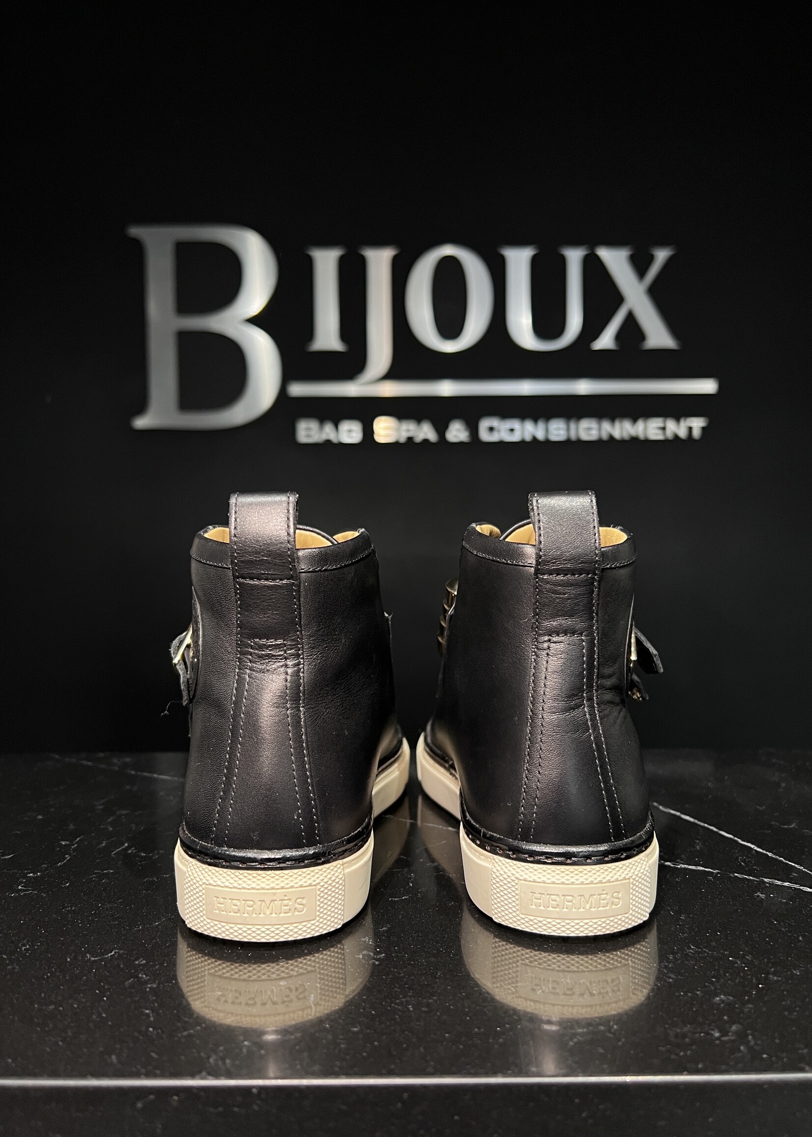 Hermes Hermes Lennox High Top Sneakers  -35.5
