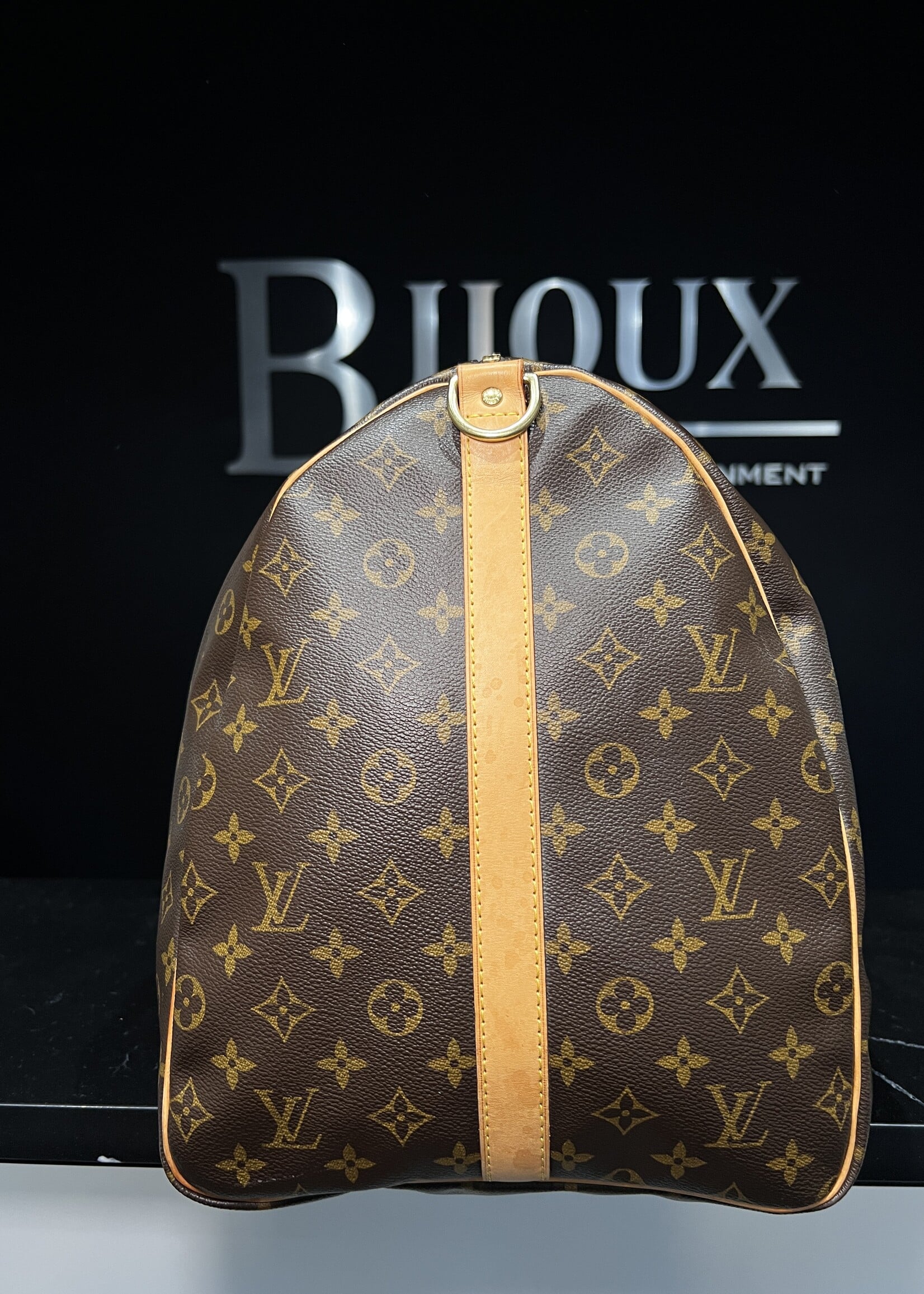Louis Vuitton Louis Vuitton Keepall 60 Monogram Bandouliere