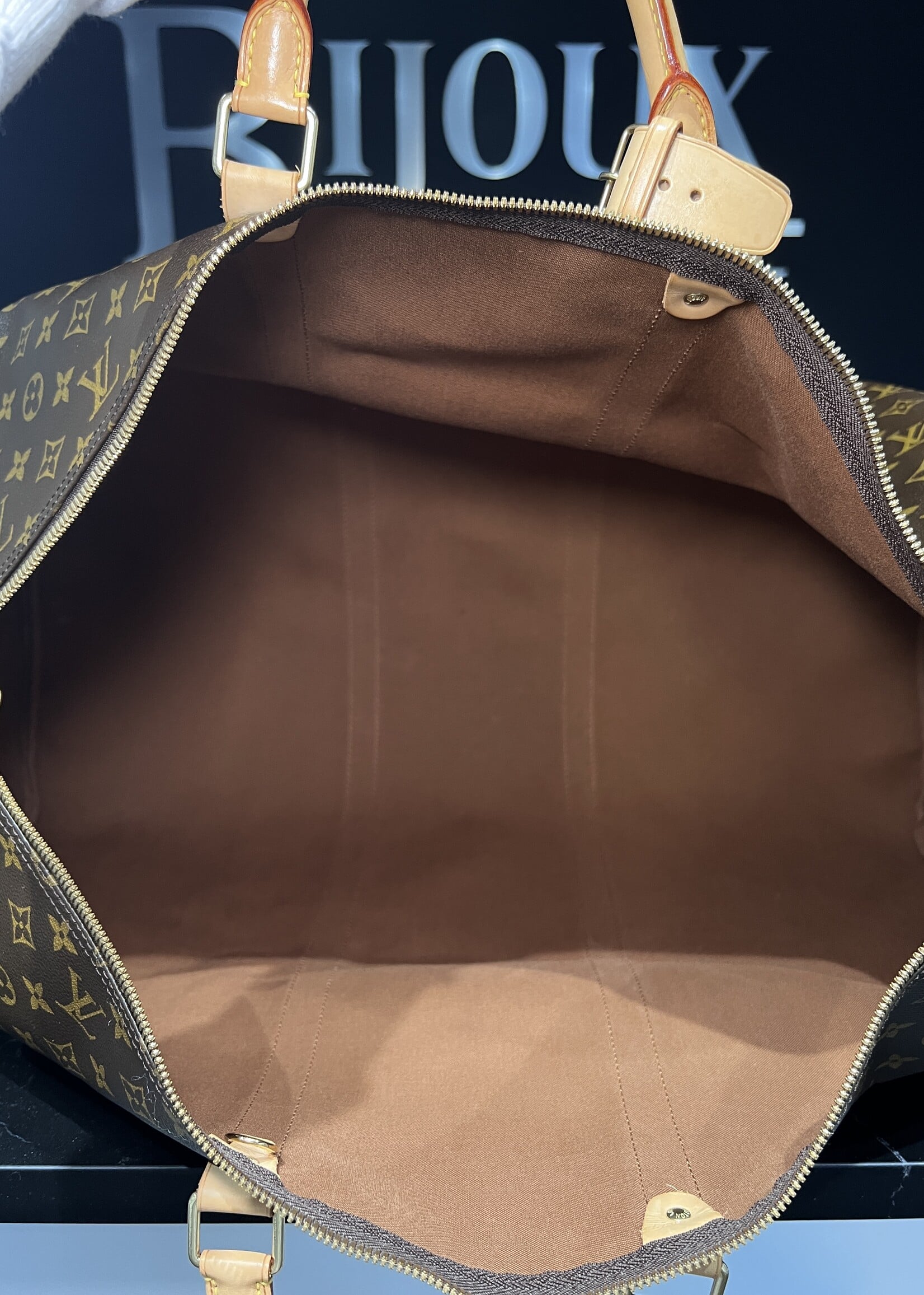 Louis Vuitton Louis Vuitton Keepall 60 Monogram Bandouliere