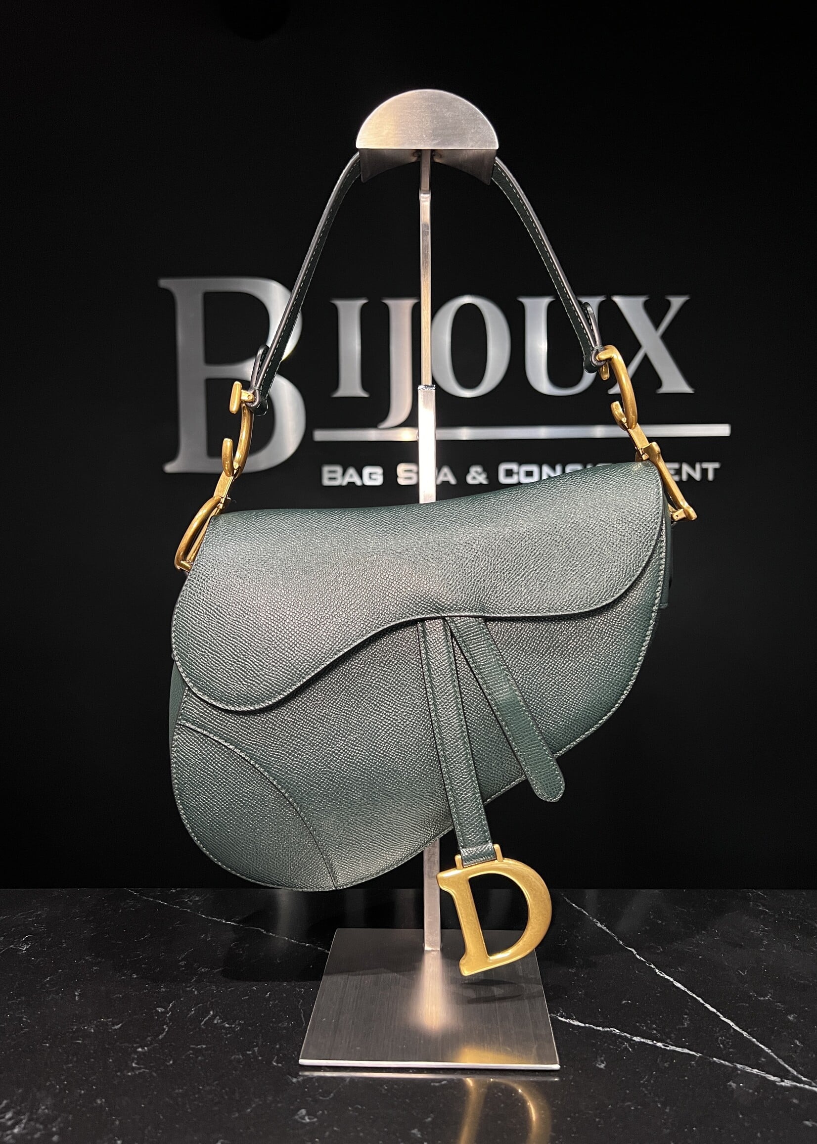 Christian Dior Christian Dior Green Saddle