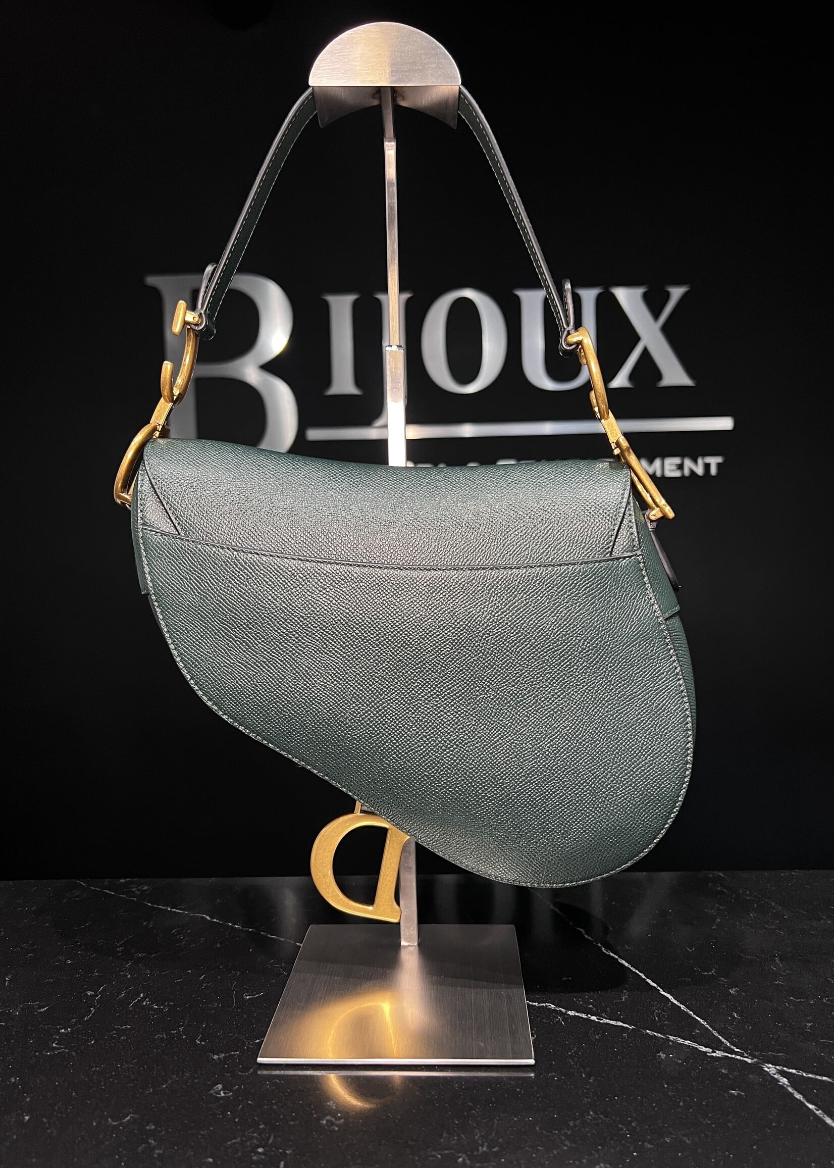 Christian Dior Christian Dior Green Saddle