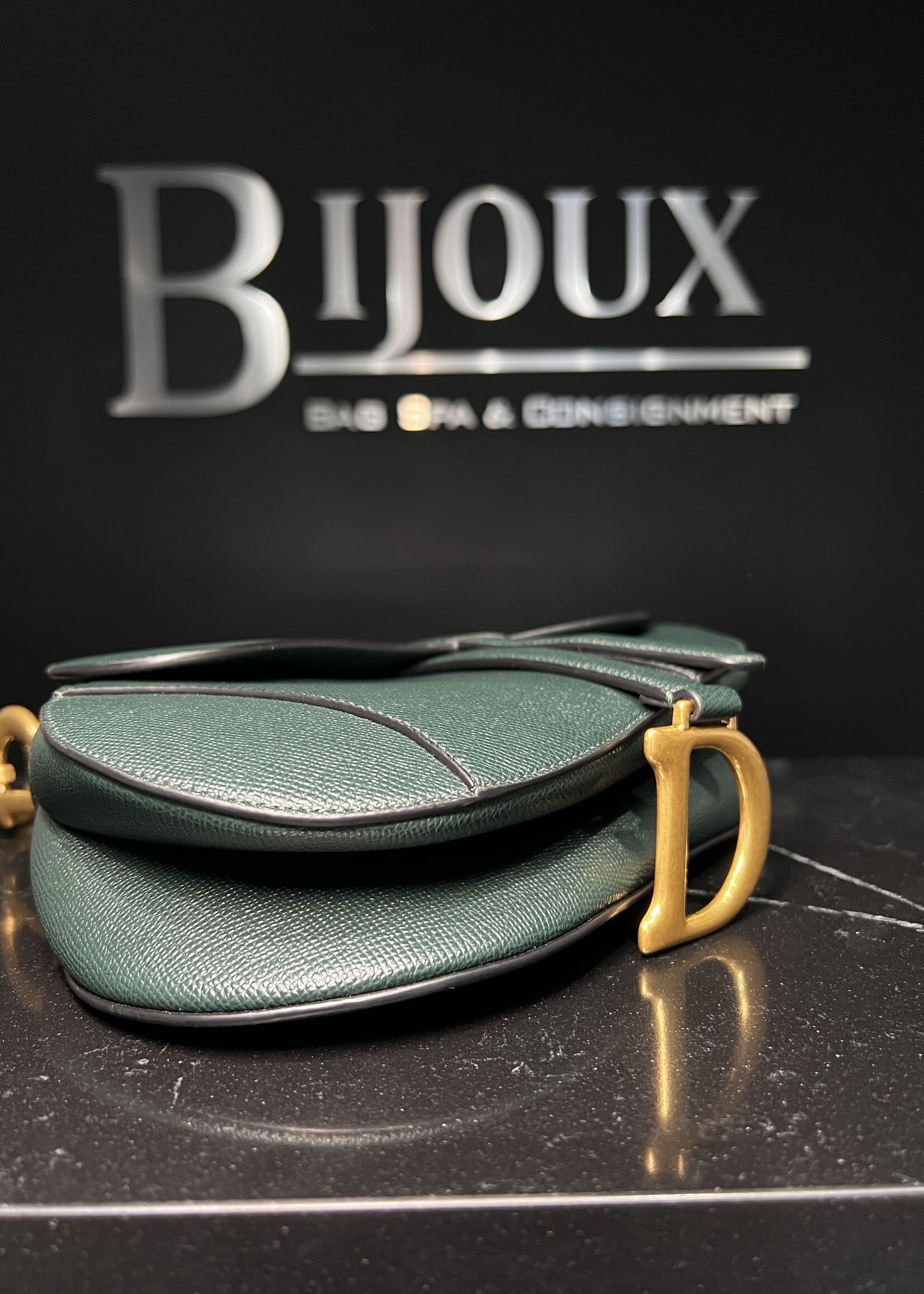 Christian Dior Christian Dior Green Saddle