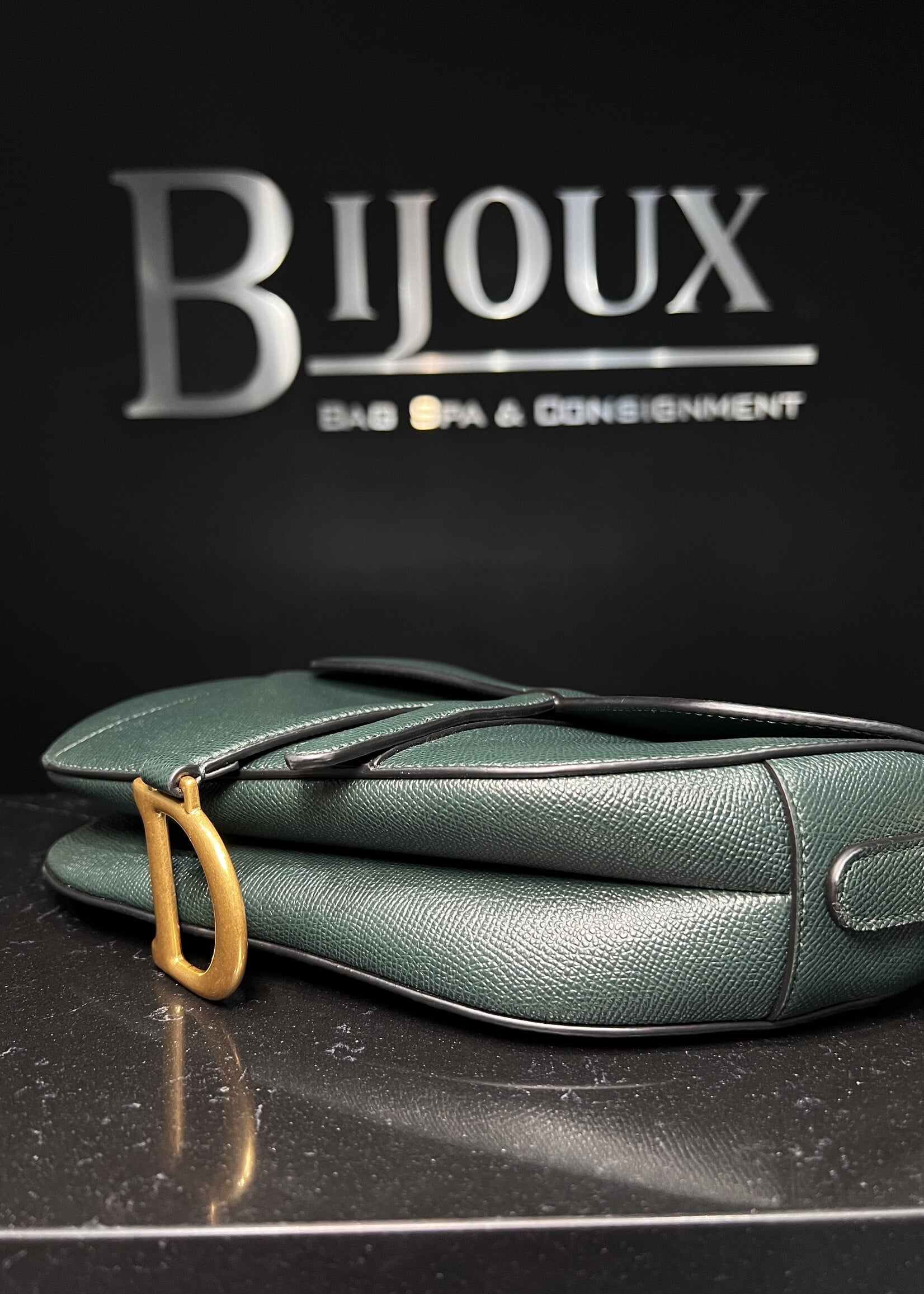 Christian Dior Christian Dior Green Saddle