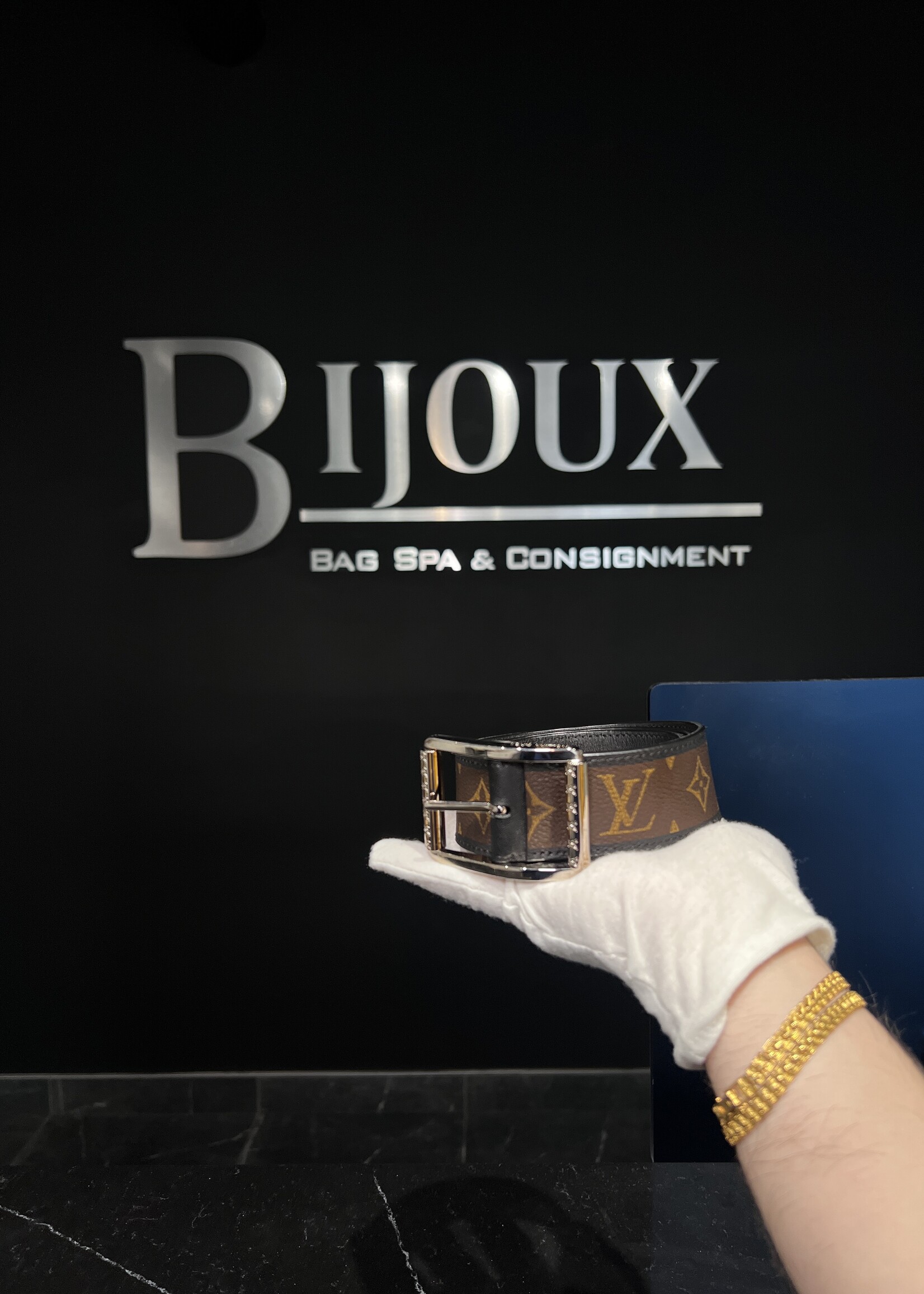 Louis Vuitton Louis Vuitton Monogram Belt - 85