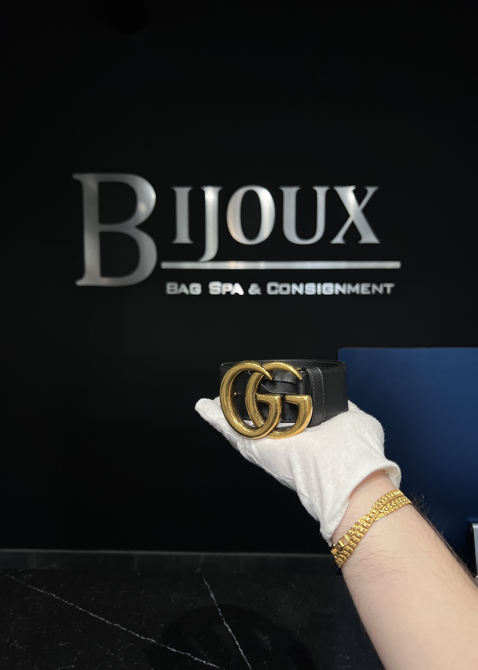 Gucci Gucci Marmont Belt GHW - 85