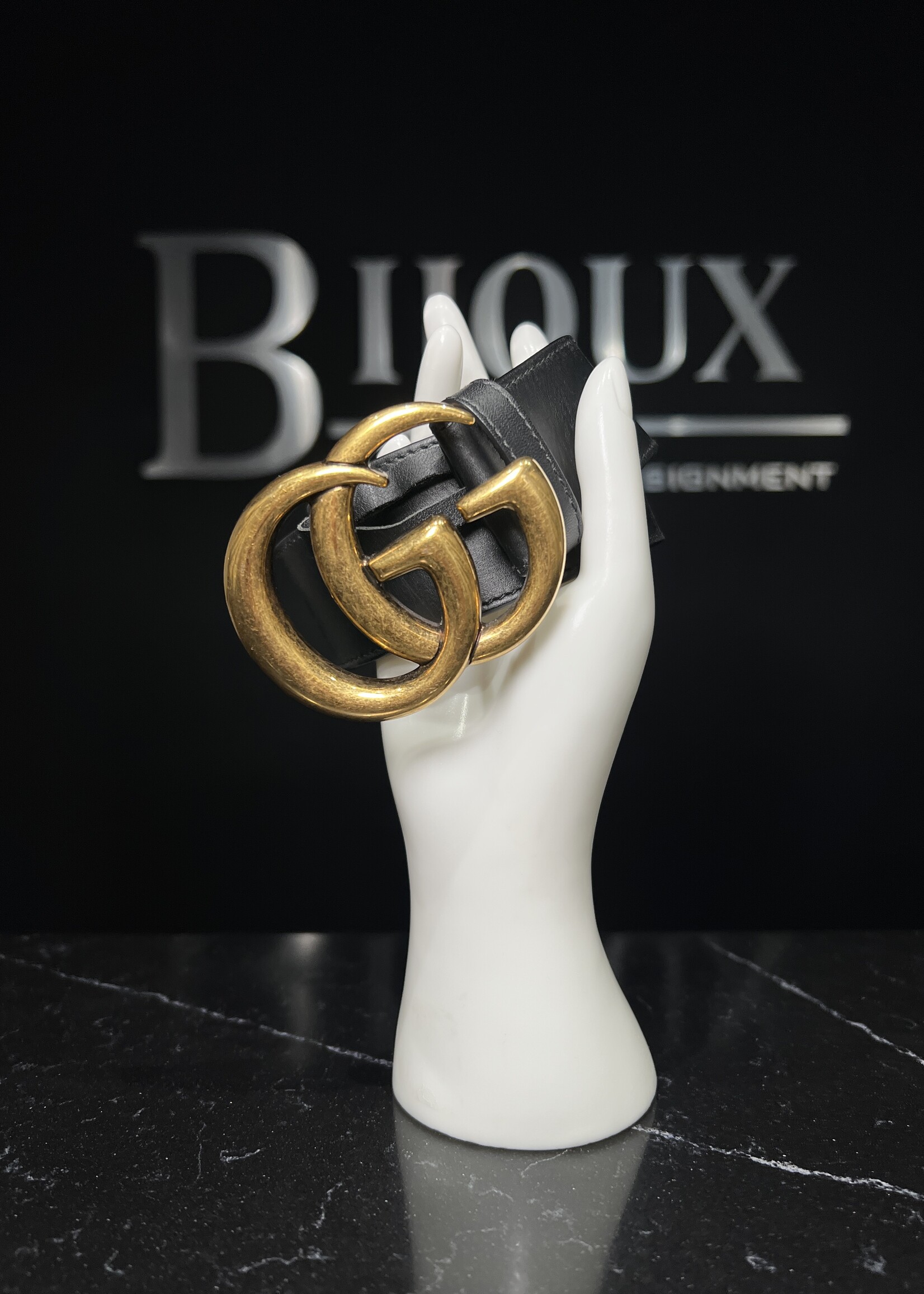 Gucci Gucci Marmont Belt GHW - 85