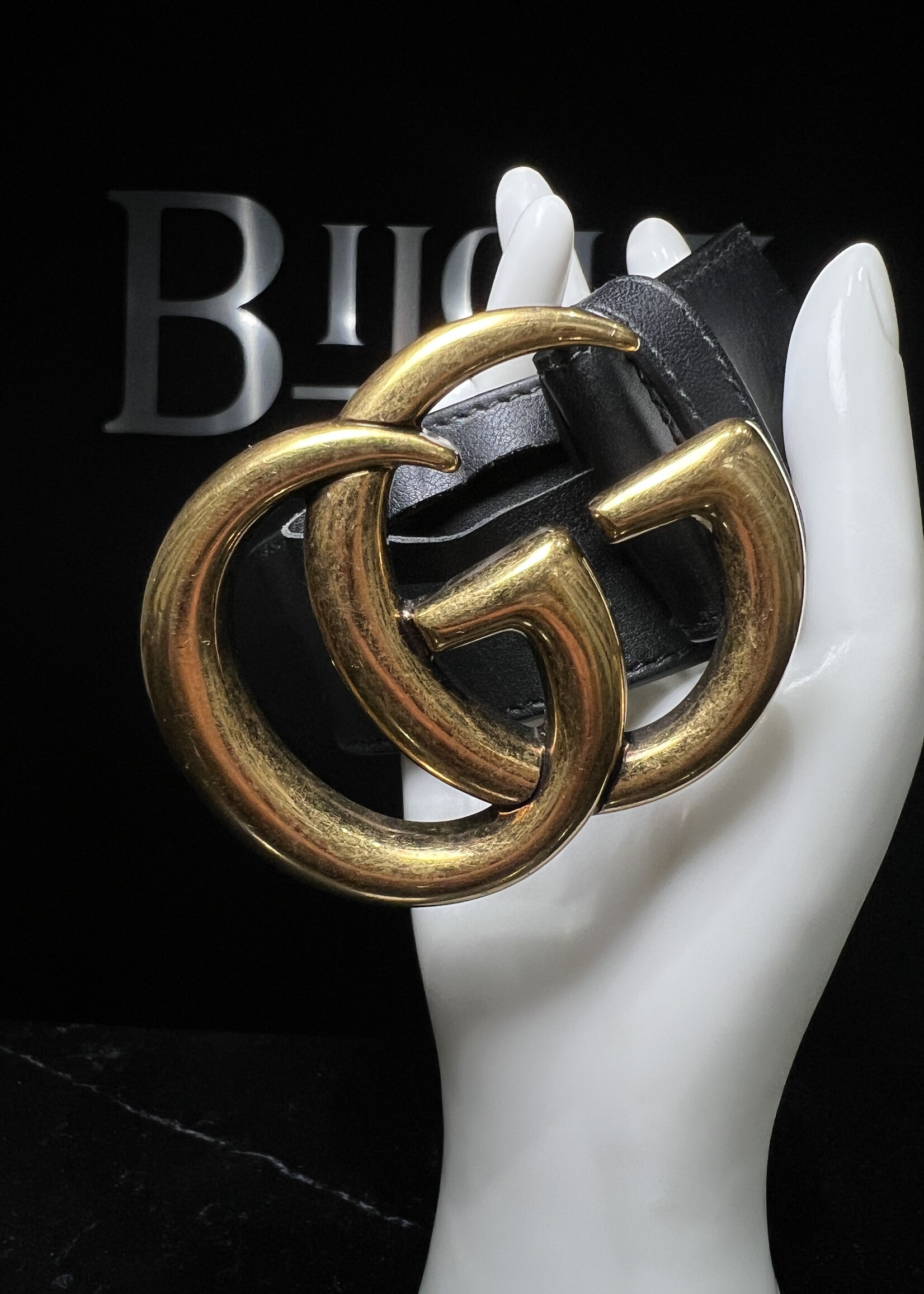 Gucci Gucci Marmont Belt GHW - 85