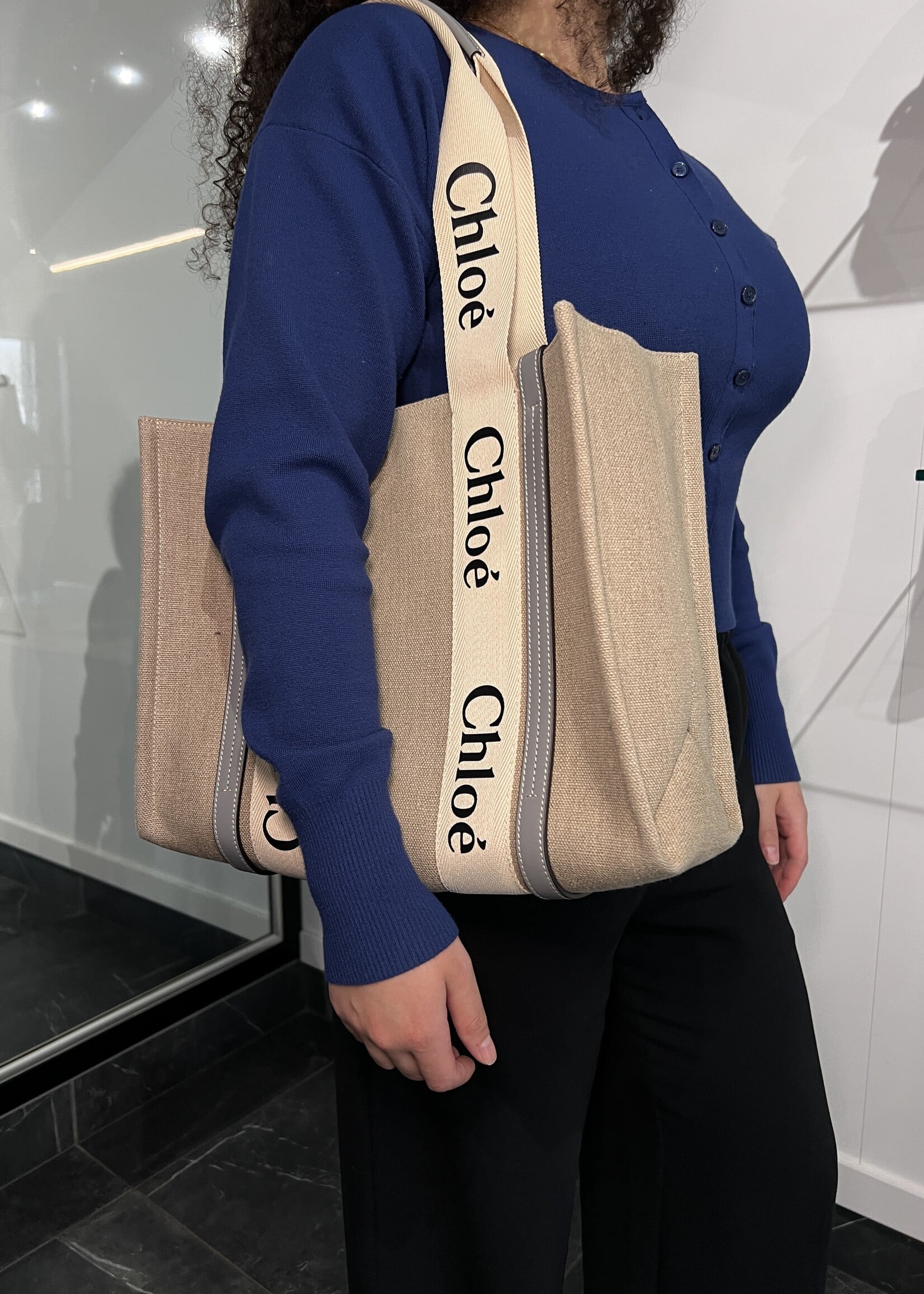 Chloe Chloe Woody Tote