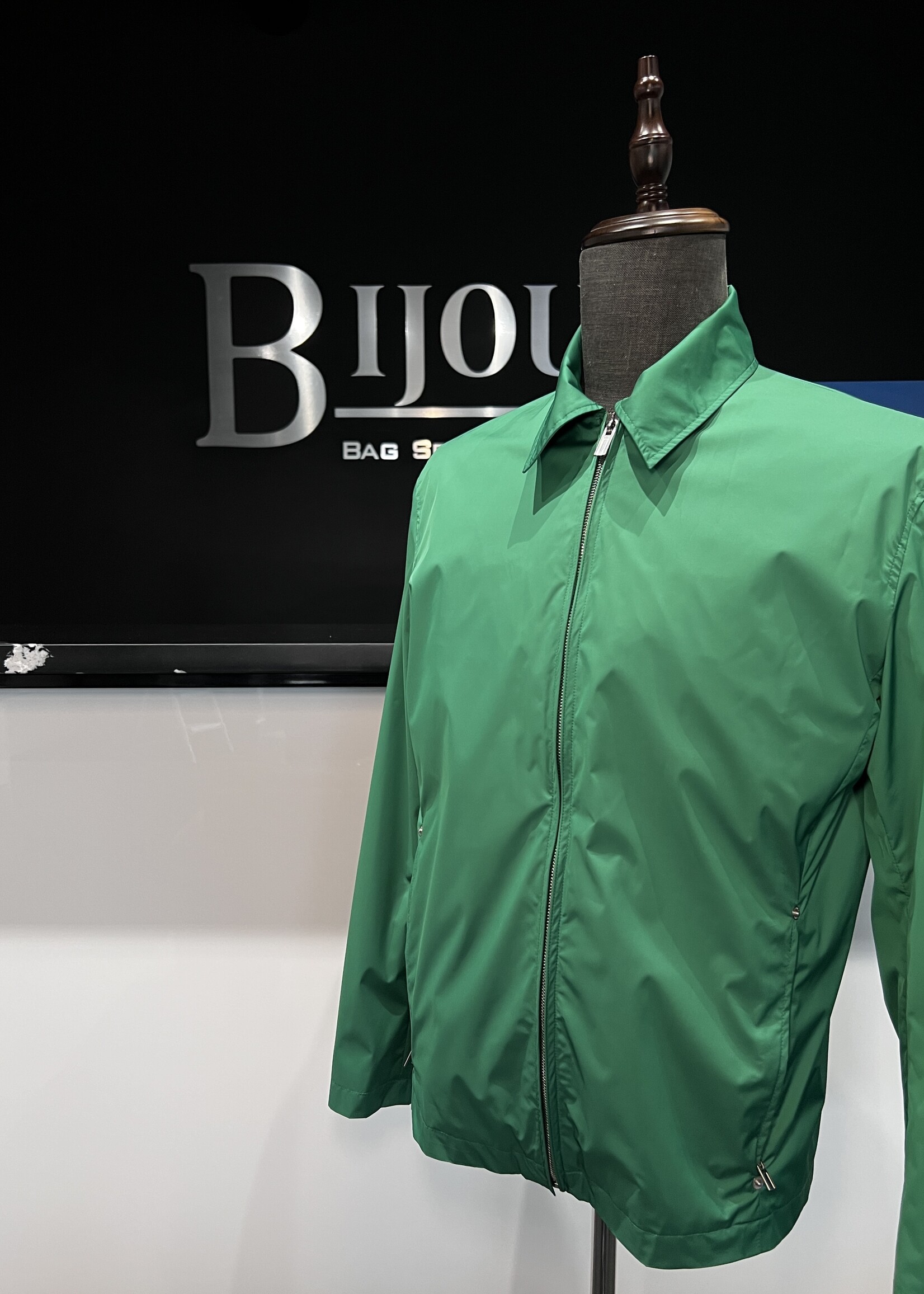 Hermes Hermes Green Buttoned Overshirt -48