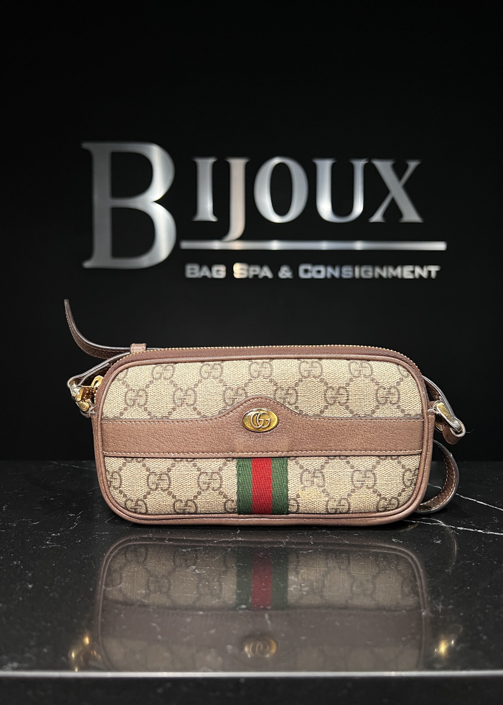 Gucci Gucci GG Supreme Mini Ophidia Crossbody