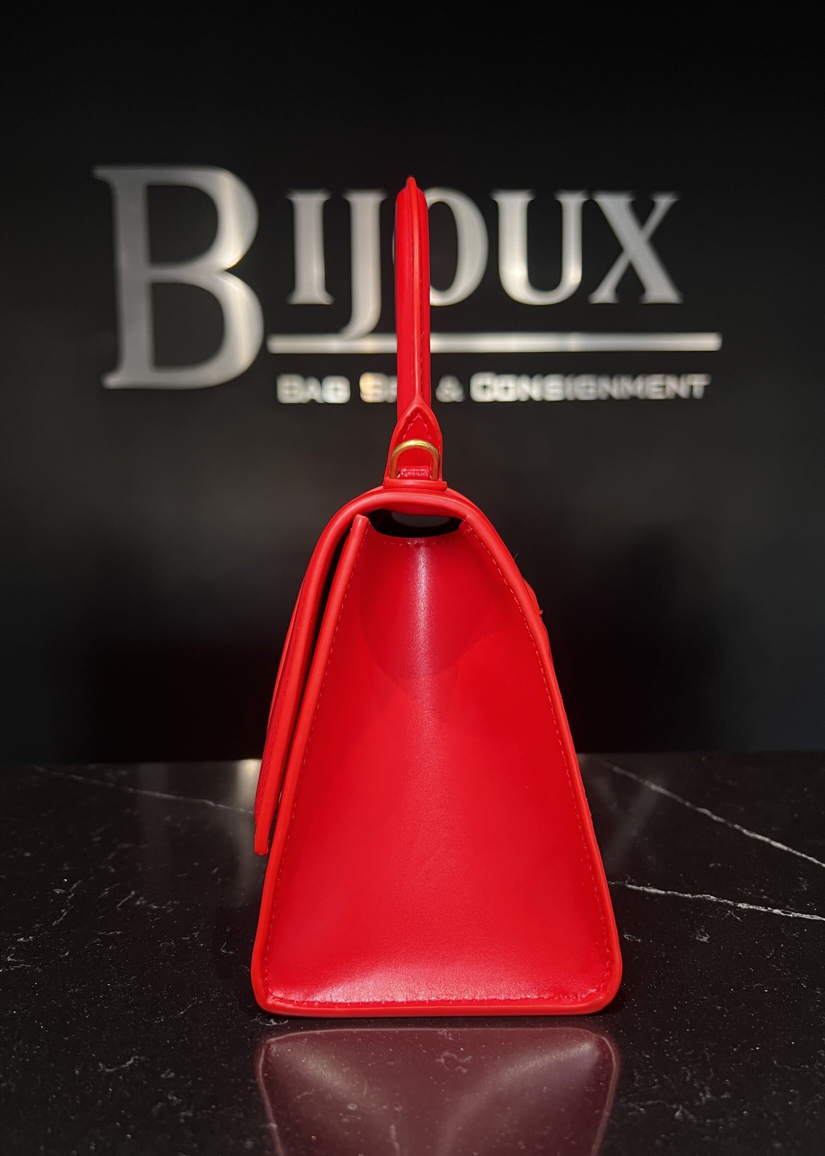 Balenciaga Balenciaga Red Hourglass Bag
