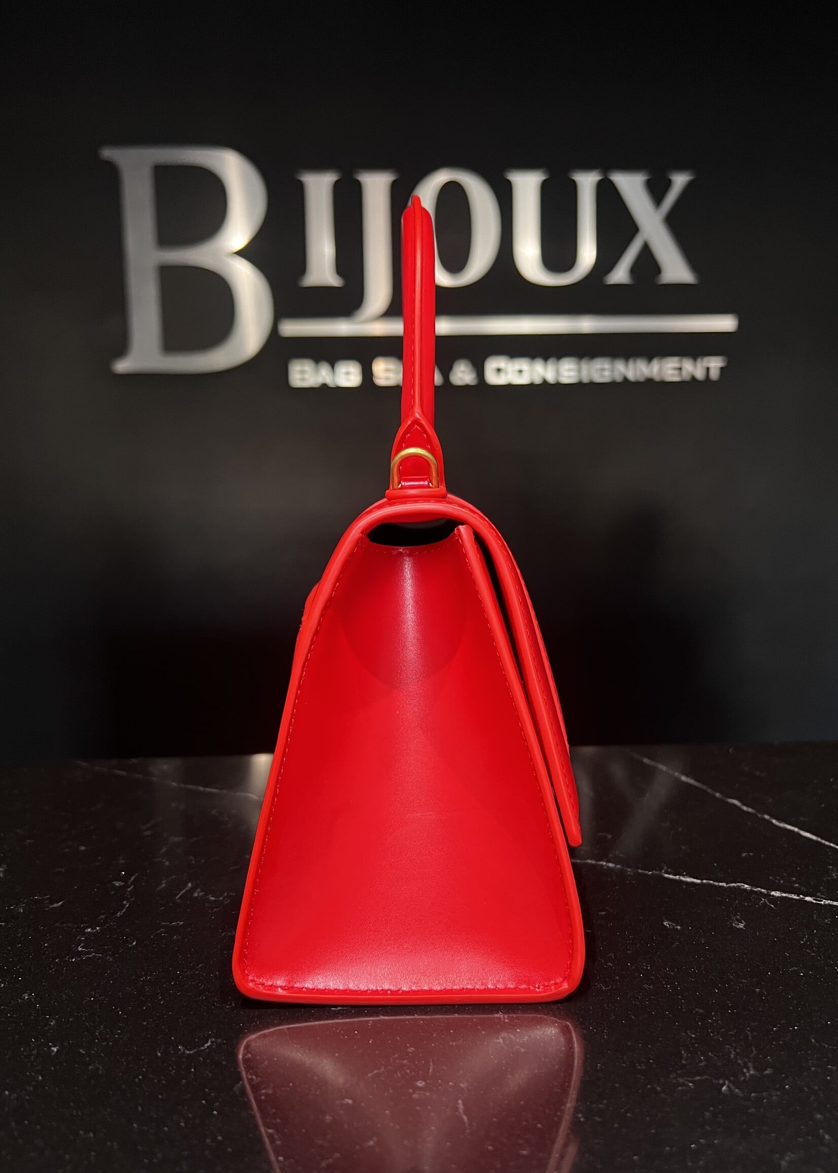 Balenciaga Balenciaga Red Hourglass Bag