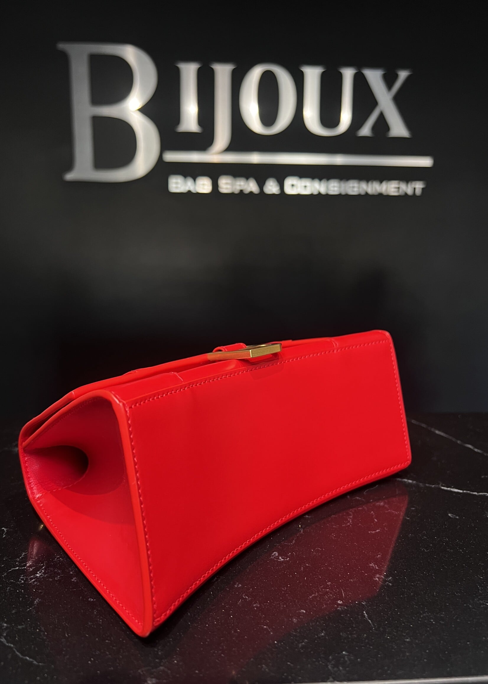Balenciaga Balenciaga Red Hourglass Bag