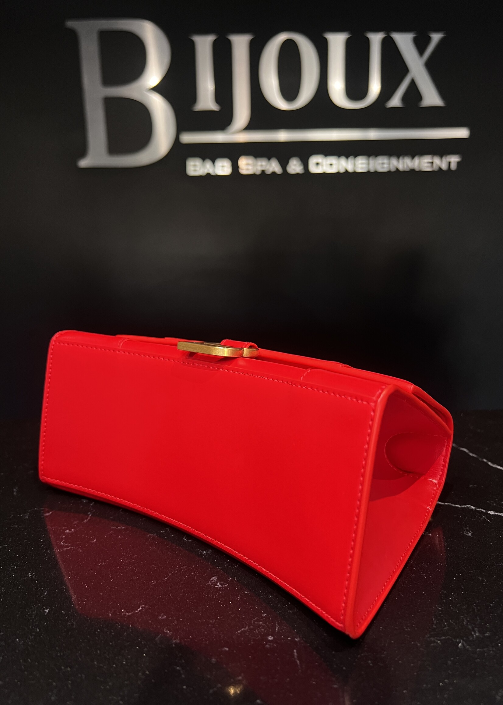 Balenciaga Balenciaga Red Hourglass Bag