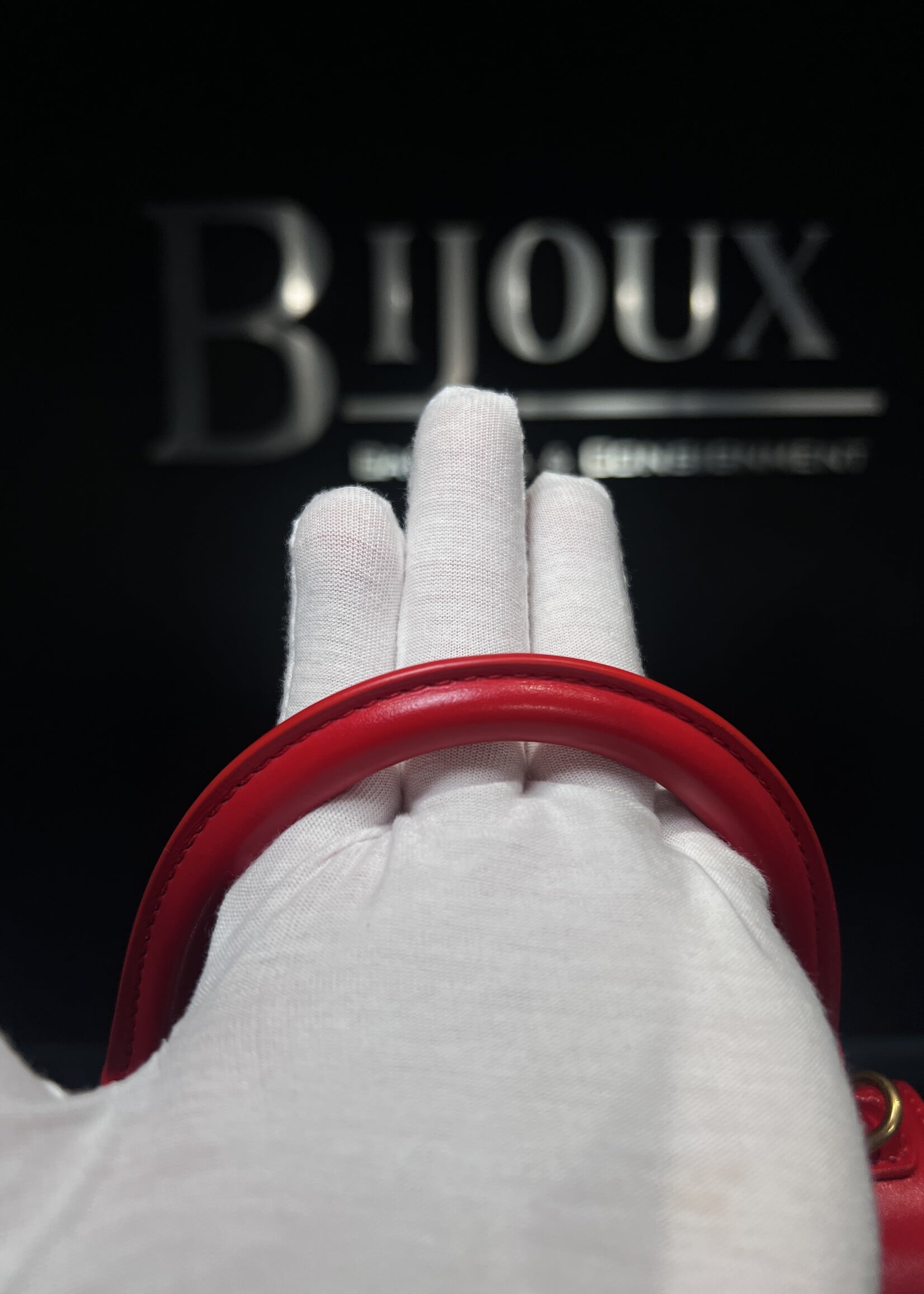 Balenciaga Balenciaga Red Hourglass Bag
