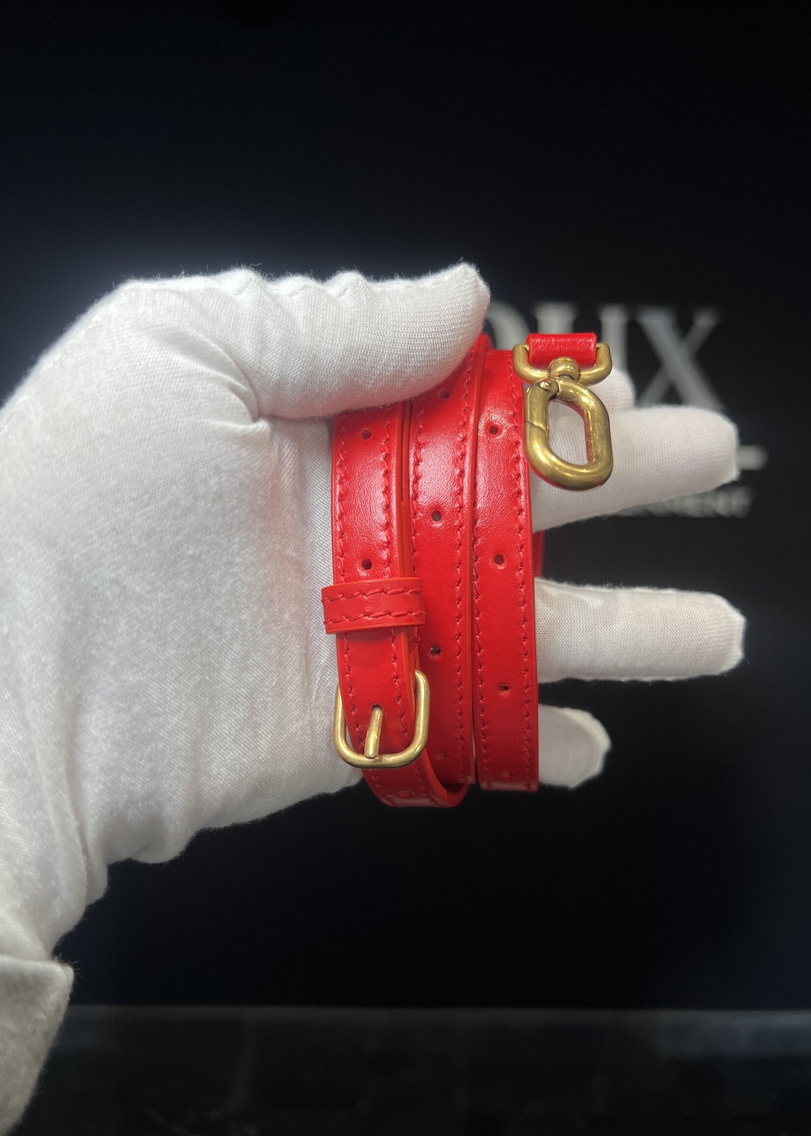 Balenciaga Balenciaga Red Hourglass Bag