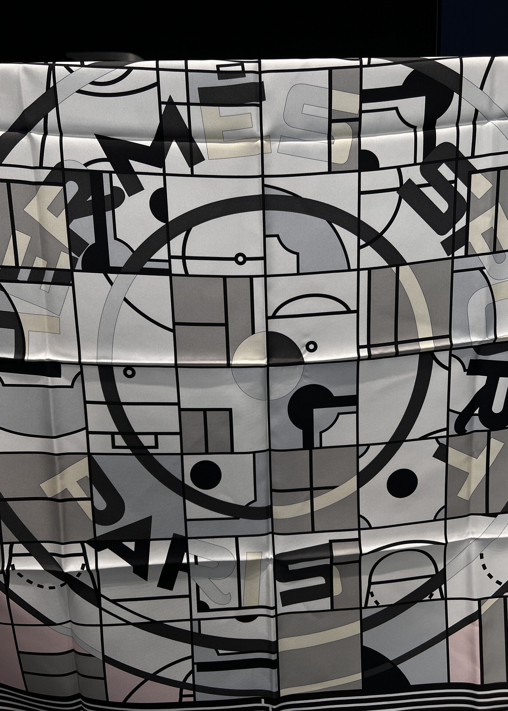 Hermes Hermes Silk Geometric Scarf
