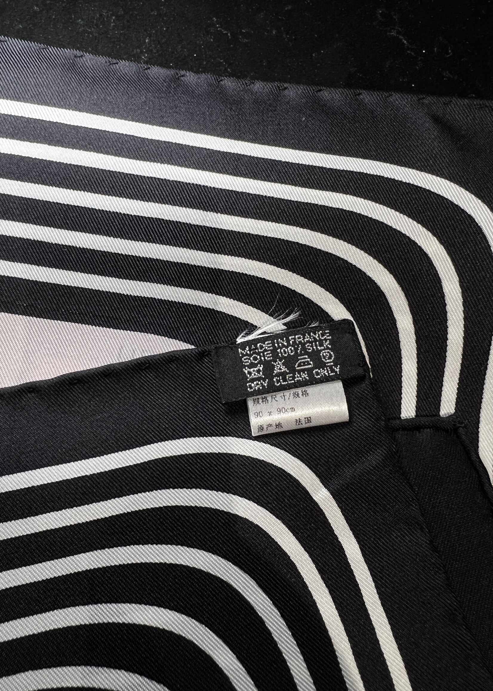 Hermes Hermes Silk Geometric Scarf