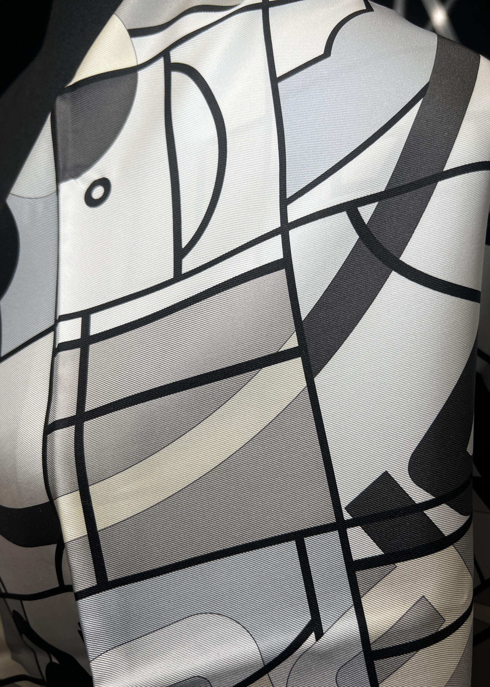 Hermes Hermes Silk Geometric Scarf