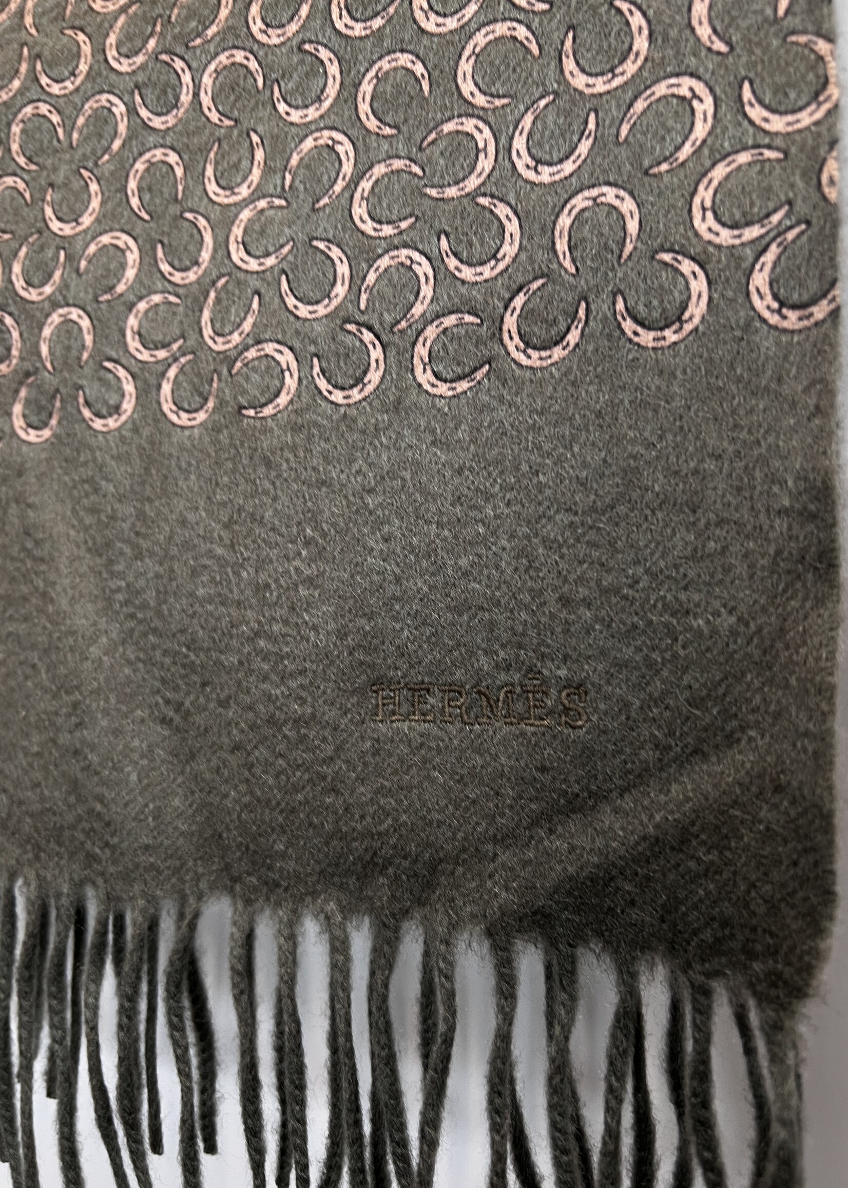Hermes Hermes Horseshoe Scarf